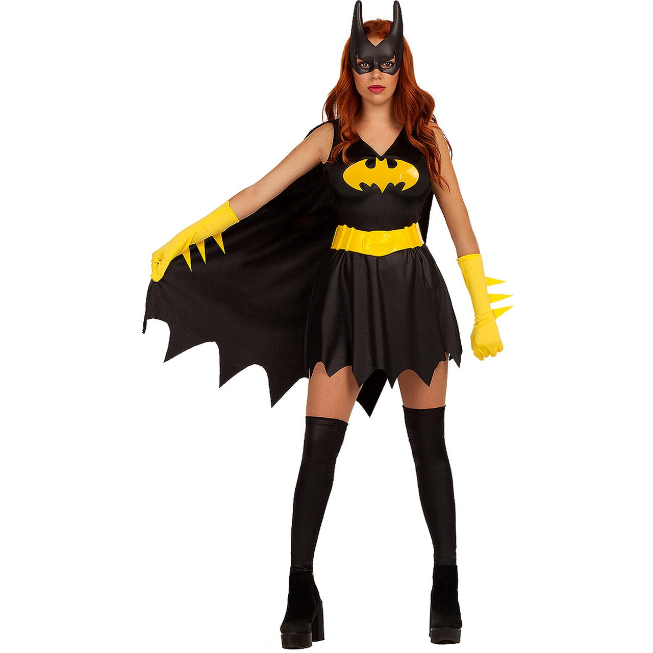 Op deze afbeelding zie je een Kostuums, van het merk Funidelia. Strijder In De Nacht Batgirl Vrouw Kostuum