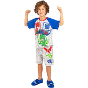 Op deze afbeelding zie je een Kostuums, van het merk Funidelia. Pj Masks Shortama Sleep Well Kind Kostuum