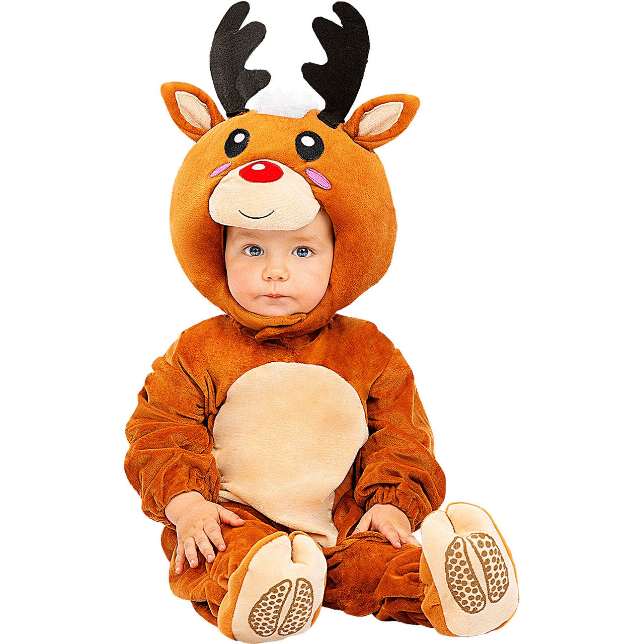 Op deze afbeelding zie je een Kostuums, van het merk Funidelia. Baby Bertje Het Hertje Kind Kostuum