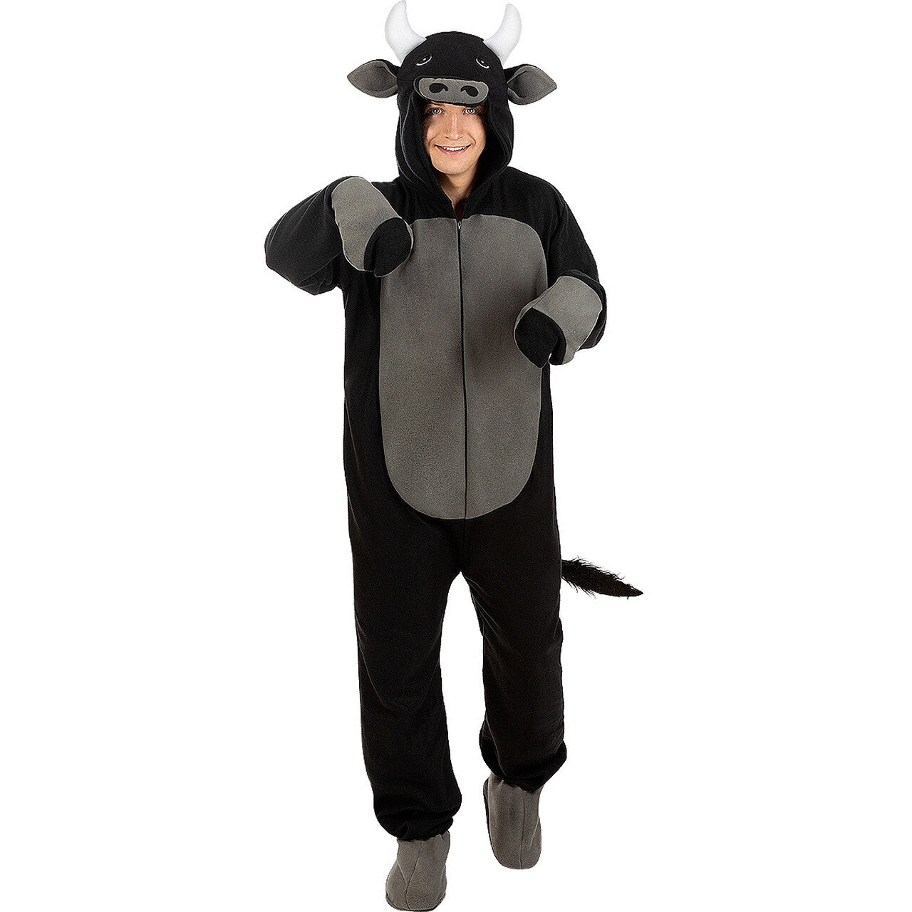 Op deze afbeelding zie je een Kostuums, van het merk Funidelia. Dolle Wilde Stier Kostuum