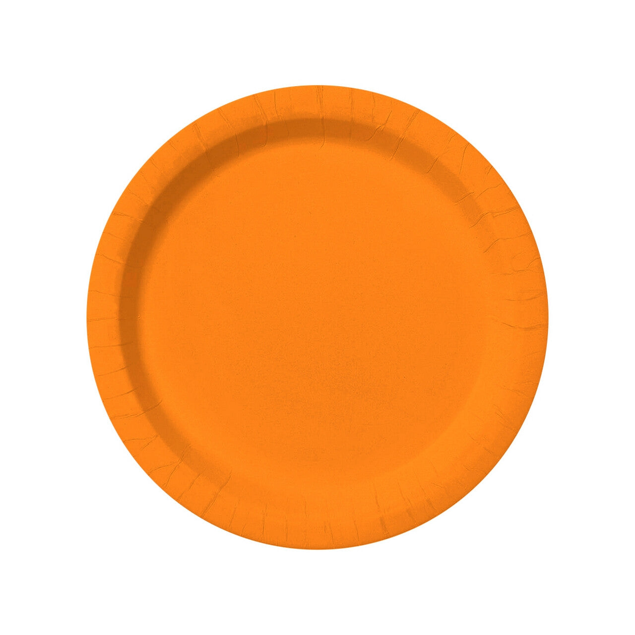 Op deze afbeelding zie je een Decoratie, van het merk Funidelia. Oranje Feest Borden 8 Stuks 23 Centimeter
