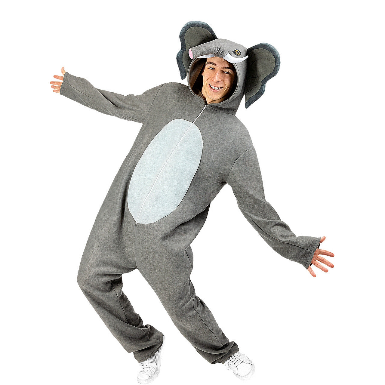 Op deze afbeelding zie je een Kostuums, van het merk Funidelia. Olly Olifant Onesie Kostuum