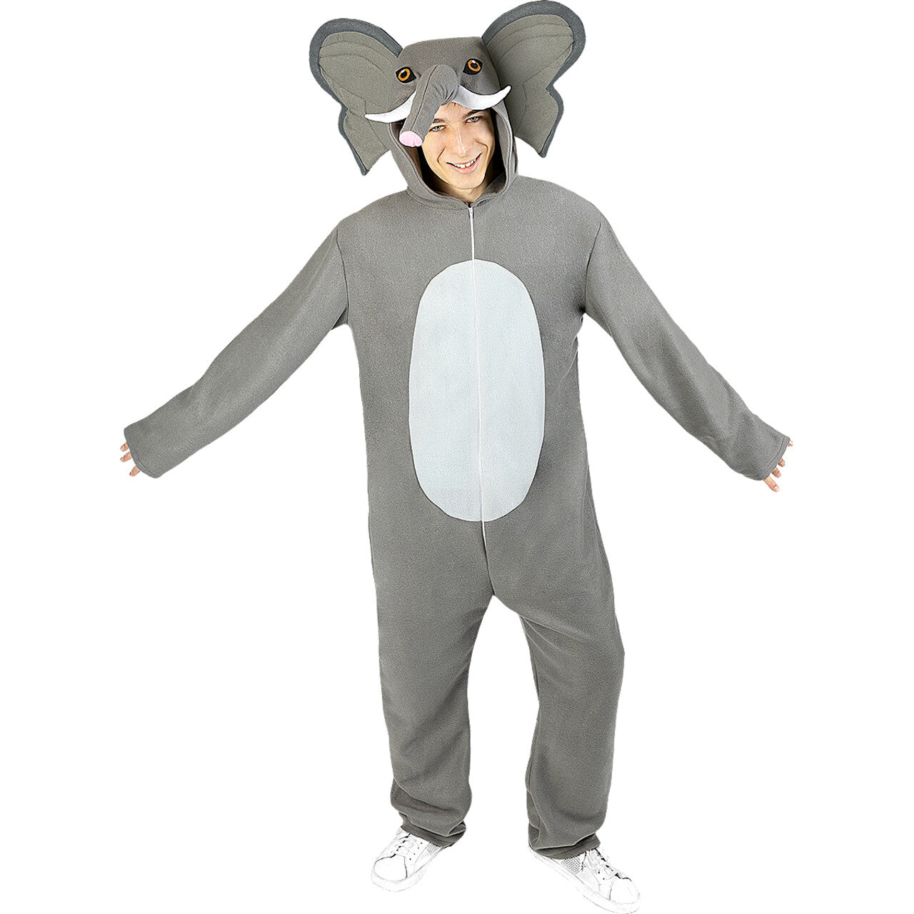 Op deze afbeelding zie je een Kostuums, van het merk Funidelia. Olly Olifant Onesie Kostuum