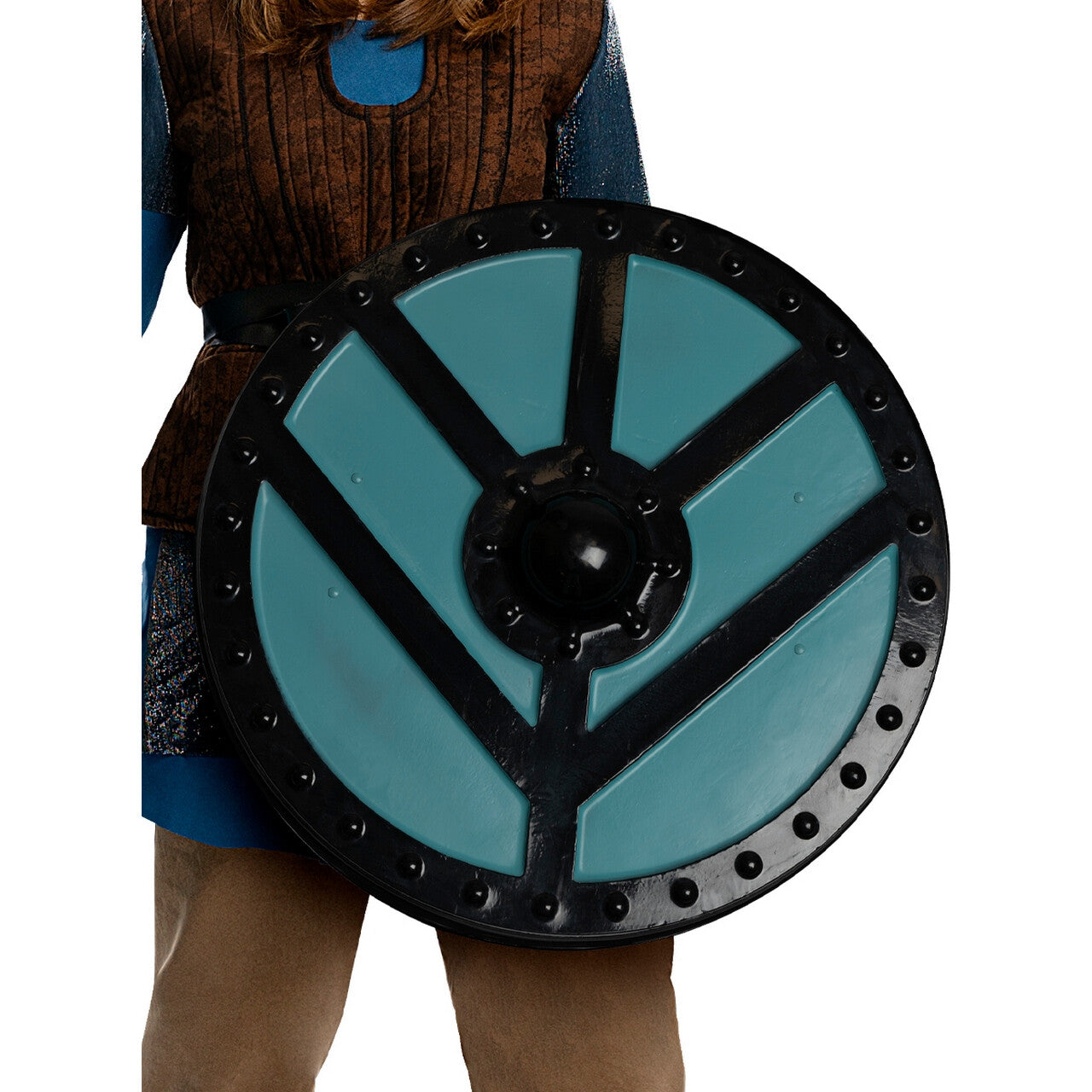 Op deze afbeelding zie je een Accessoires, van het merk Funidelia. Lagertha Viking Schild Blauw