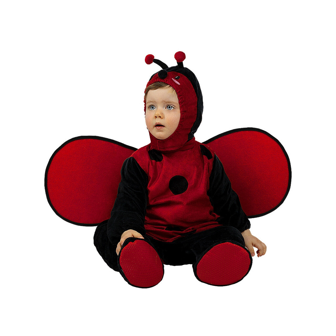 Op deze afbeelding zie je een Kostuums, van het merk Funidelia. Baby Lieveheersbeestje Met Stipjes Kind Kostuum