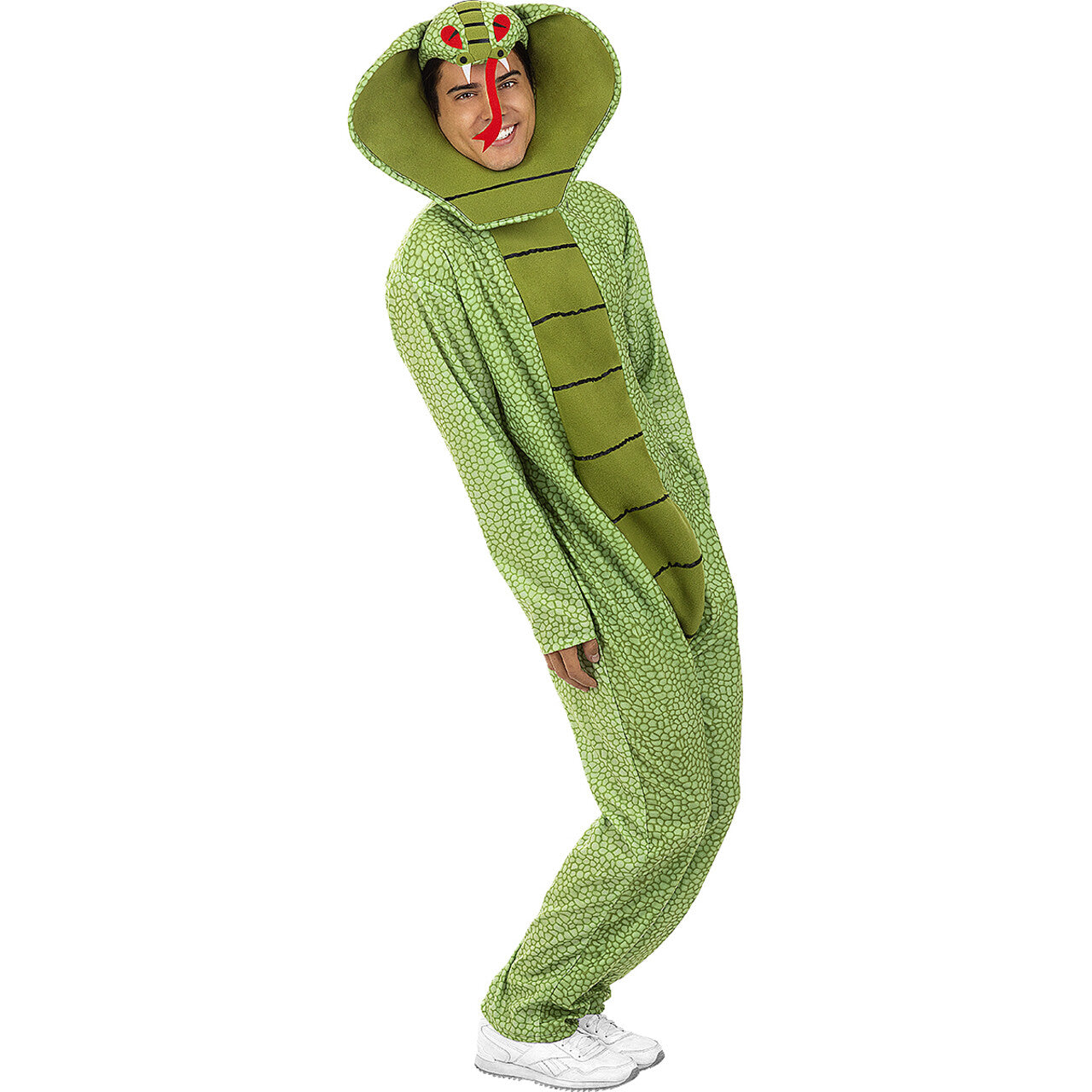 Op deze afbeelding zie je een Kostuums, van het merk Funidelia. Konings Cobra Niet Te Bezweren Kostuum
