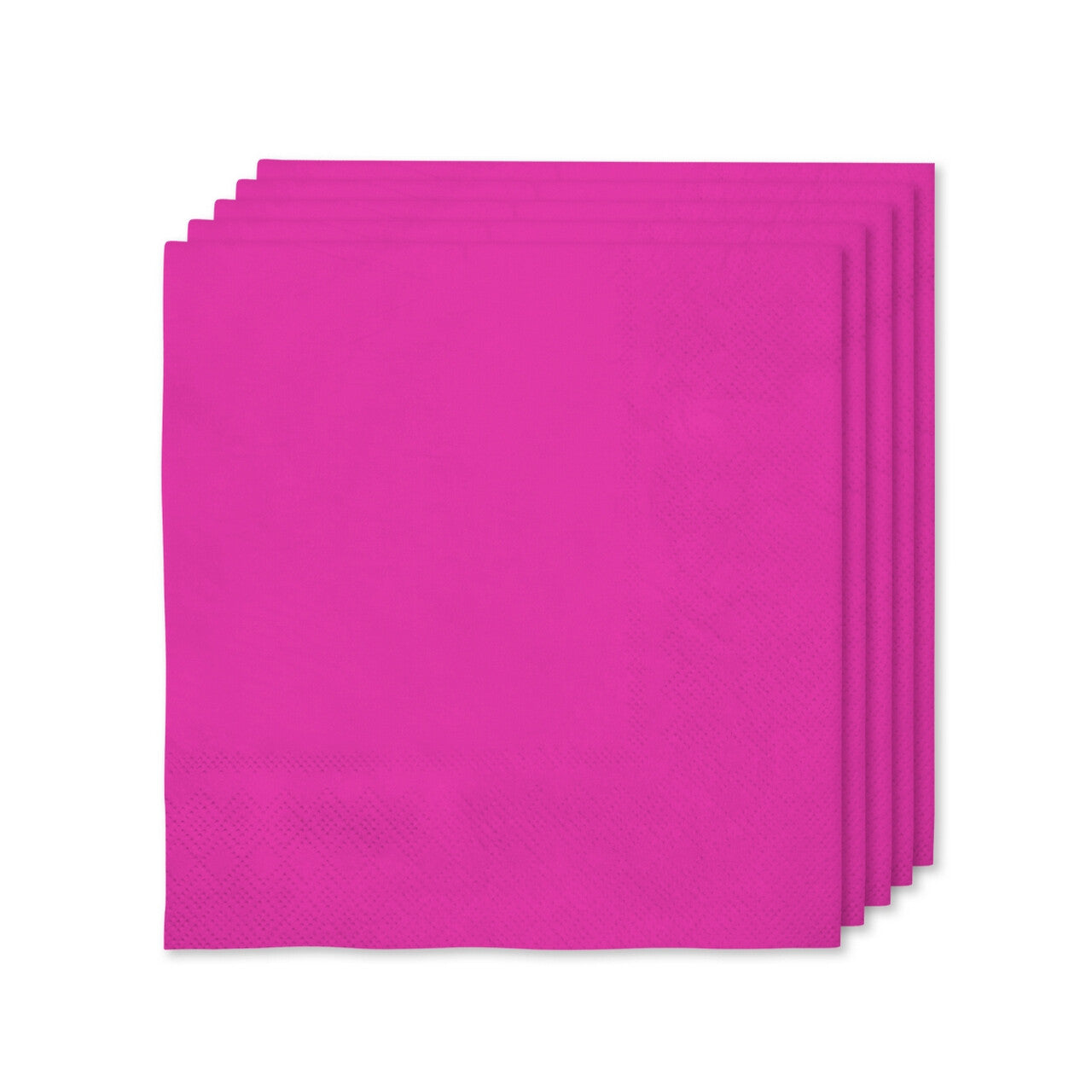 Op deze afbeelding zie je een Decoratie, van het merk Funidelia. Donker Roze Feest Servetten 16 Stuks 33x33 Centimeter