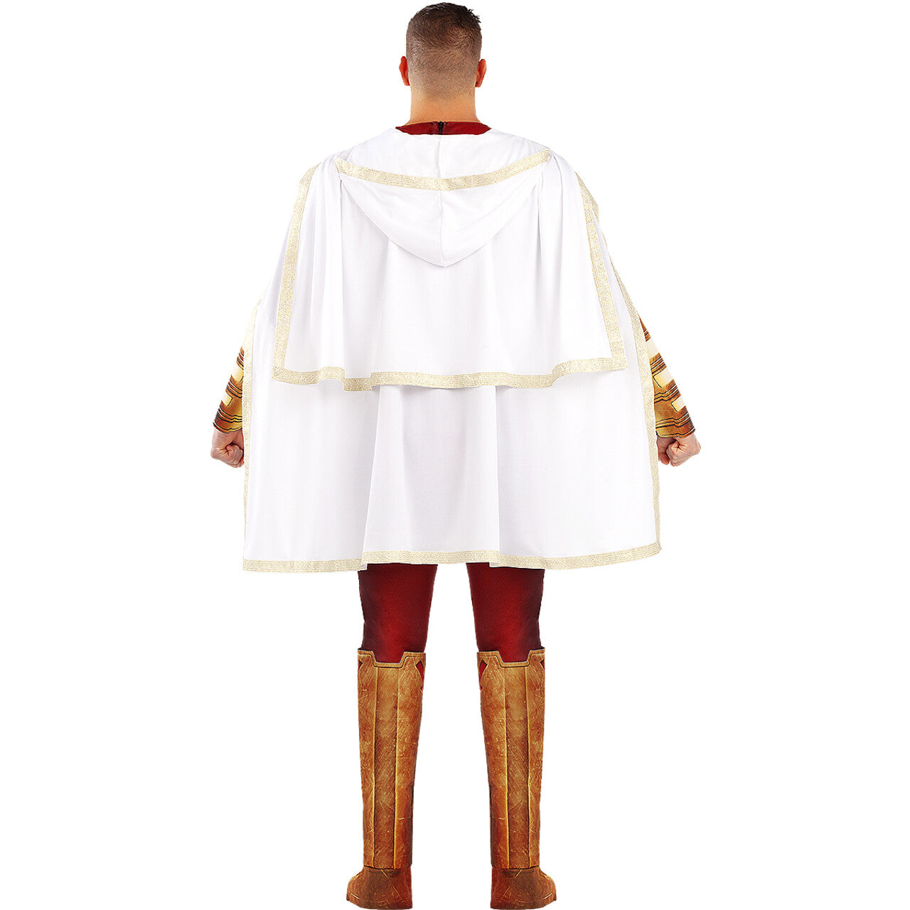 Op deze afbeelding zie je een Kostuums, van het merk Funidelia. Captain Marvel Shazam Man Kostuum