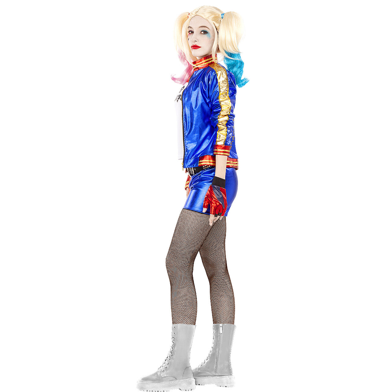 Op deze afbeelding zie je een Kostuums, van het merk Funidelia. Super Lovely Harley Quinn Suicide Squad Vrouw Kostuum