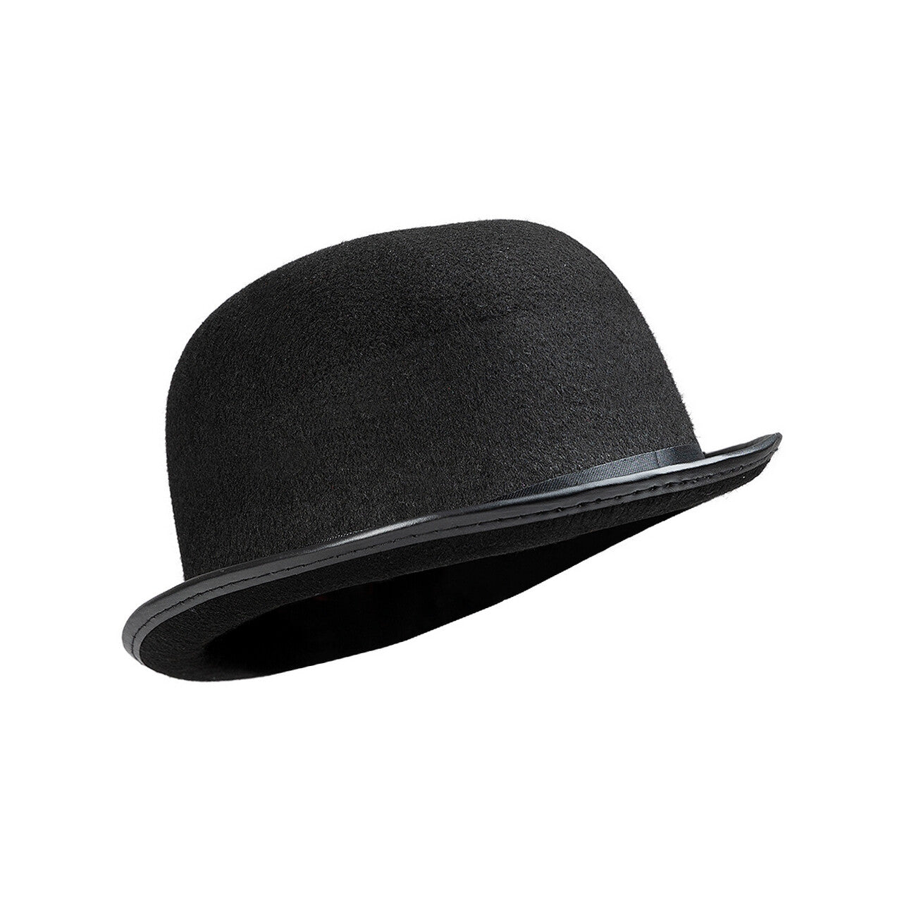 Op deze afbeelding zie je een Accessoires, van het merk Funidelia. Zwarte Bolhoed Charlie