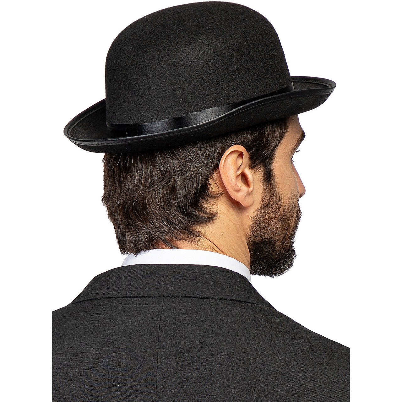 Op deze afbeelding zie je een Accessoires, van het merk Funidelia. Zwarte Bolhoed Charlie