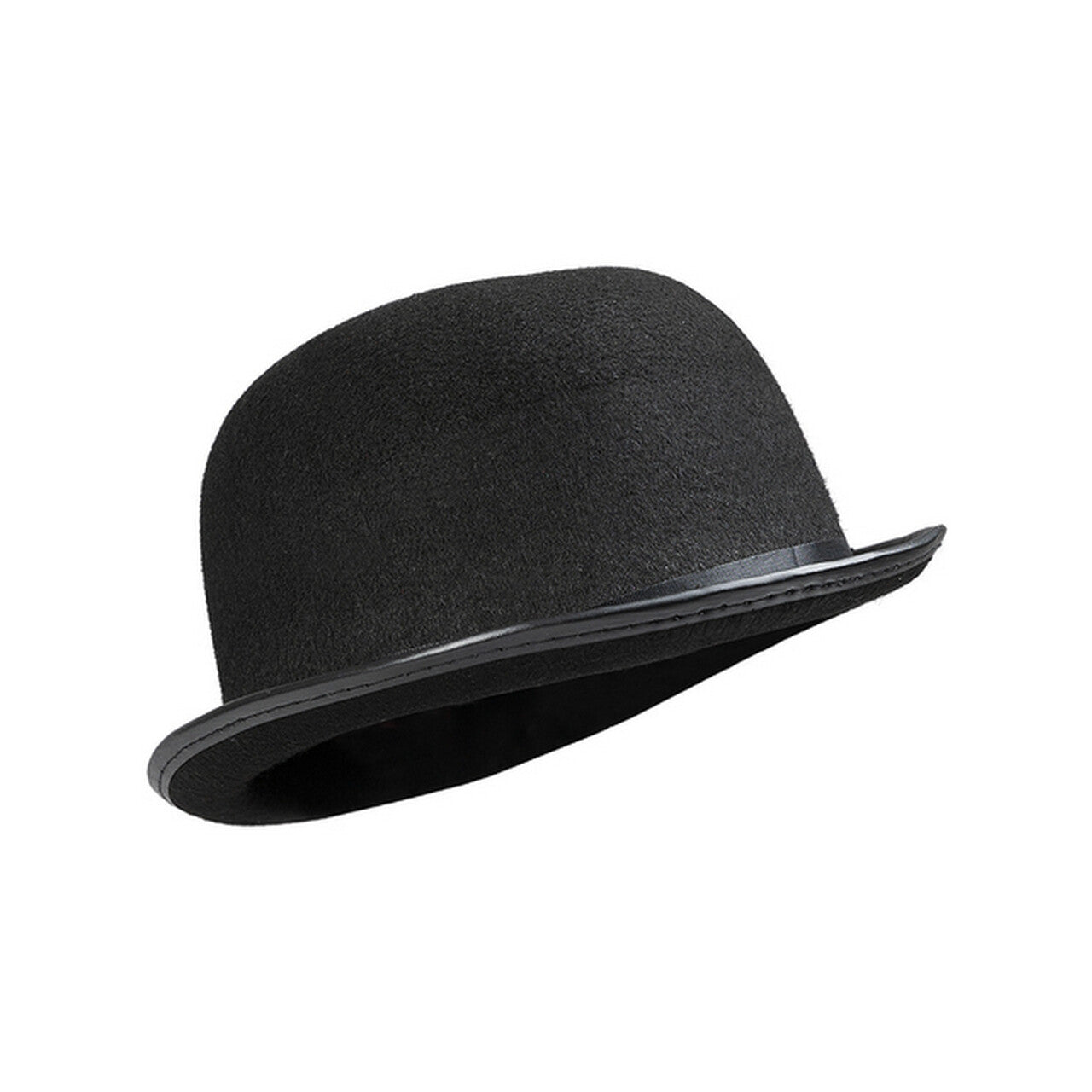Op deze afbeelding zie je een Accessoires, van het merk Funidelia. Zwarte Bolhoed Charlie