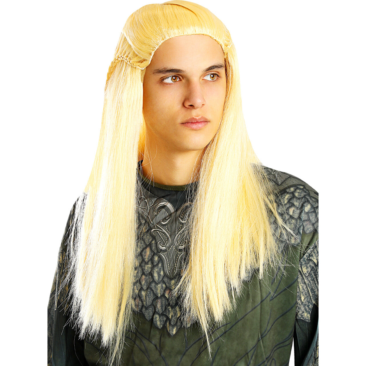 Op deze afbeelding zie je een Accessoires, van het merk Funidelia. Legolas Elf Fantasy Pruik Blond