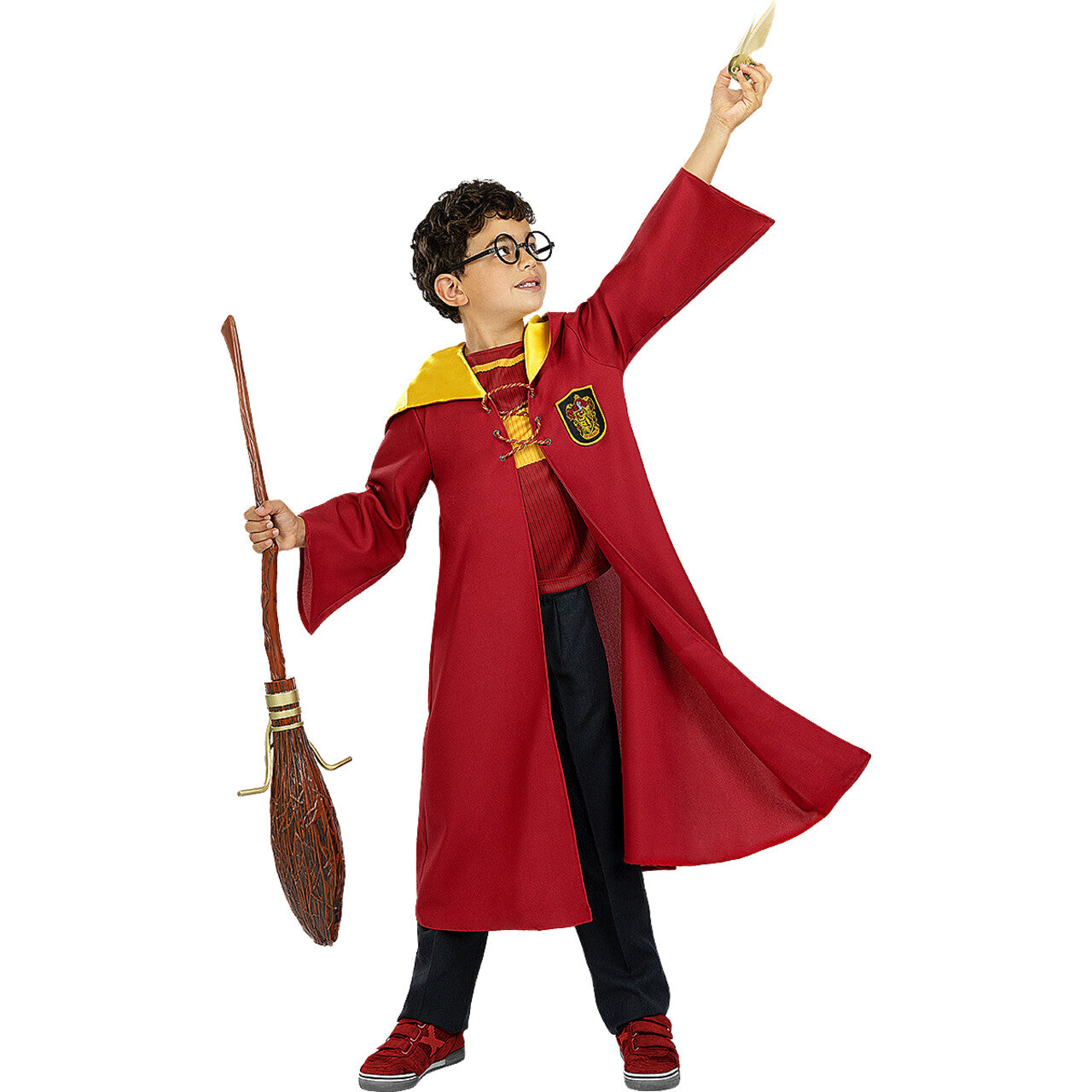 Op deze afbeelding zie je een Accessoires, van het merk Funidelia. Harry Potter Bezem Nimbus 2000