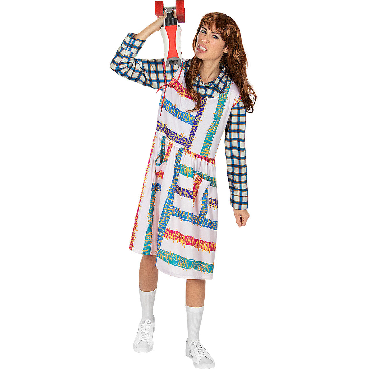 Op deze afbeelding zie je een Kostuums, van het merk Funidelia. Eleven Stranger Things Official Netflix Vrouw Kostuum