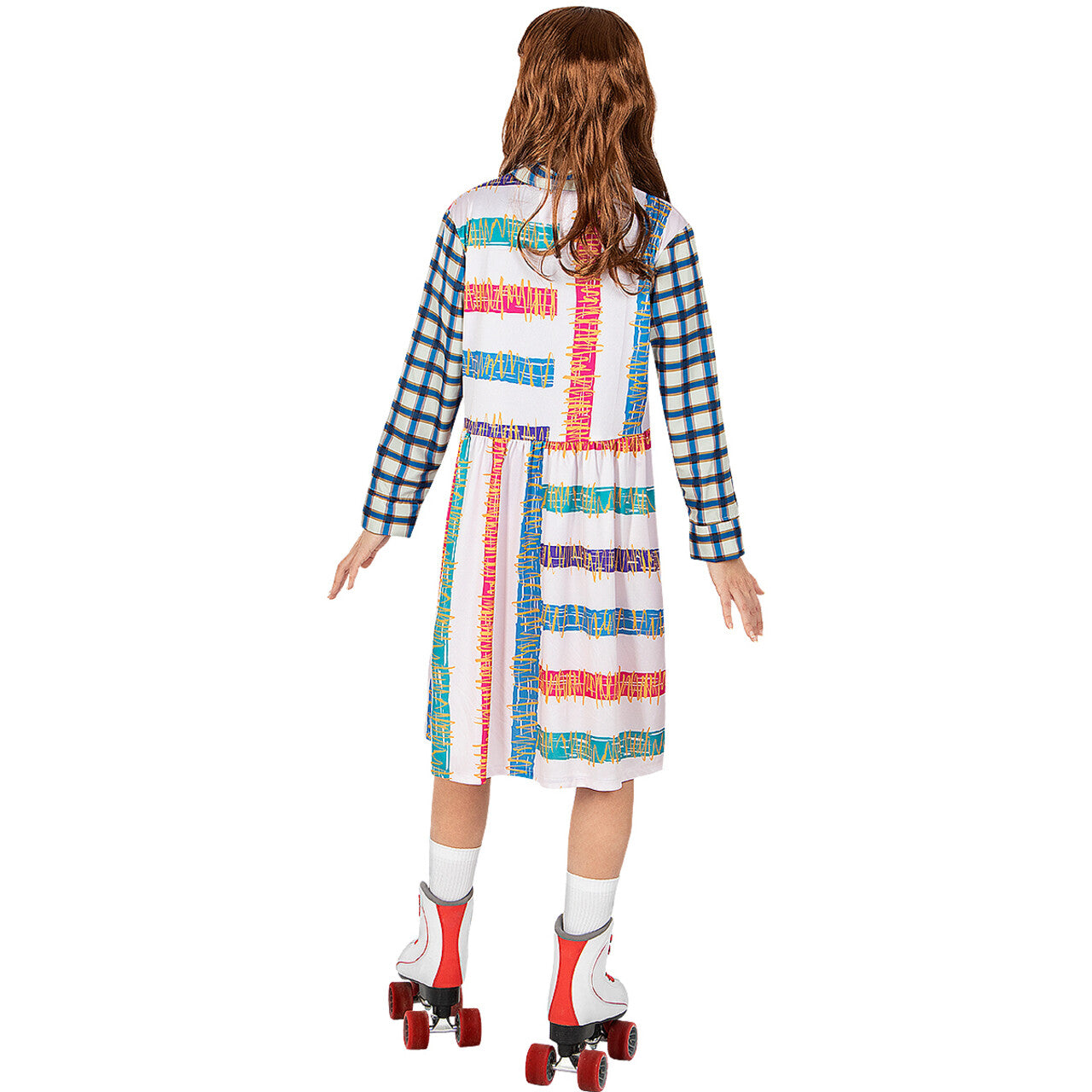 Op deze afbeelding zie je een Kostuums, van het merk Funidelia. Eleven Stranger Things Official Netflix Vrouw Kostuum