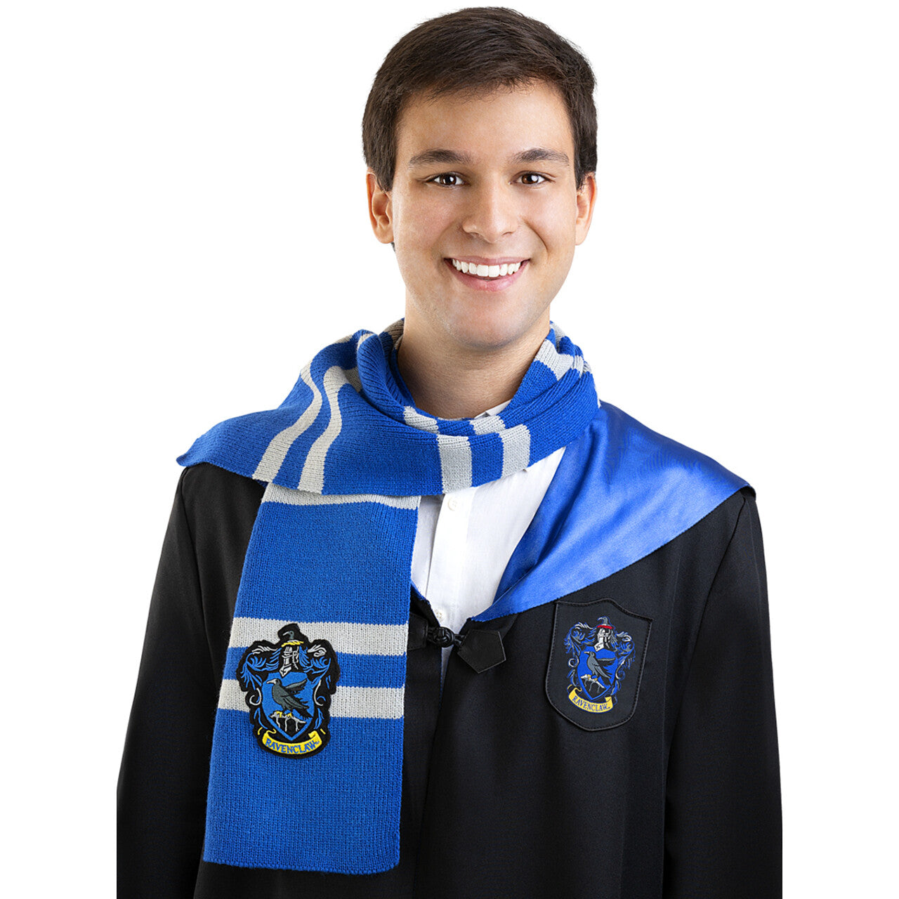 Op deze afbeelding zie je een Accessoires, van het merk Funidelia. Ravenclaw Sjaal Harry Potter Blauw