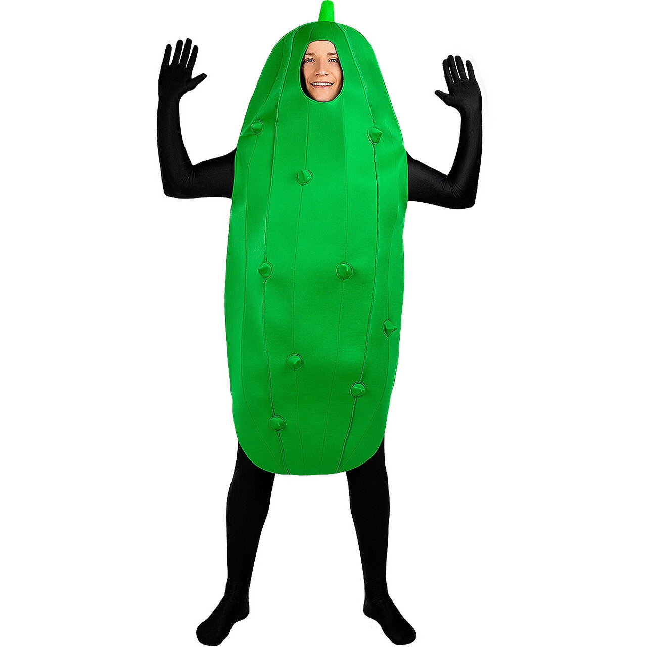 Op deze afbeelding zie je een Kostuums, van het merk Funidelia. Zure Boem Boem Augurk Kostuum