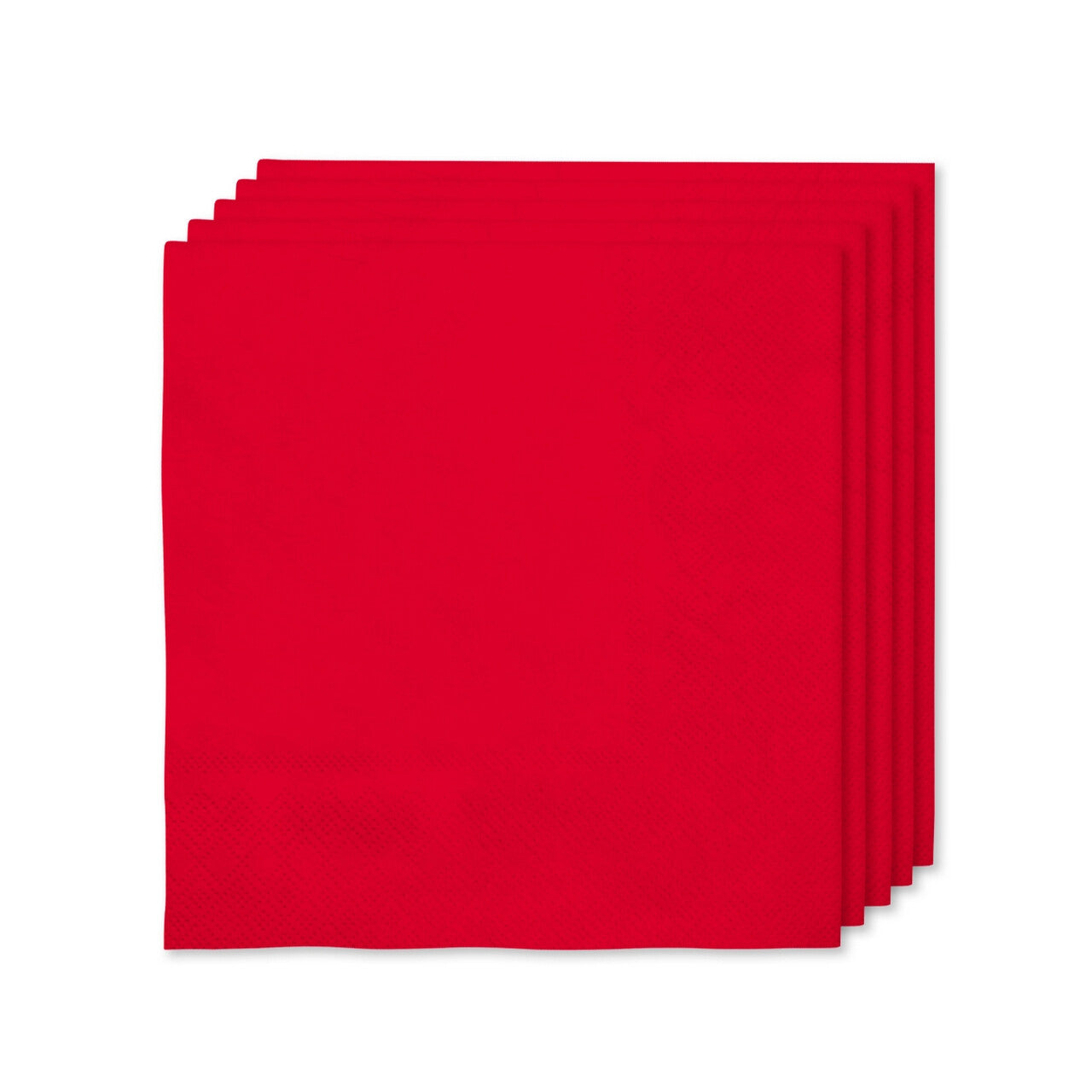 Op deze afbeelding zie je een Decoratie, van het merk Funidelia. Servetten Rood 16 Stuks 33x33 Centimeter