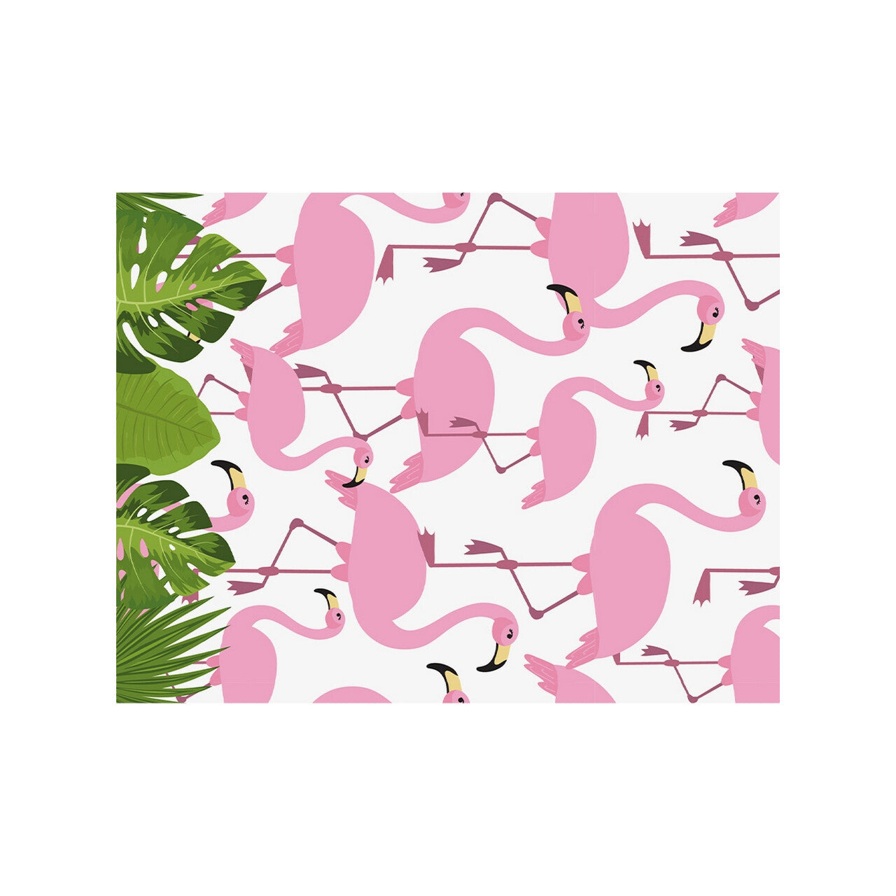 Op deze afbeelding zie je een Decoratie, van het merk Funidelia. Caribisch Tafelkleed Tropical Flamingos 120 X 180cm