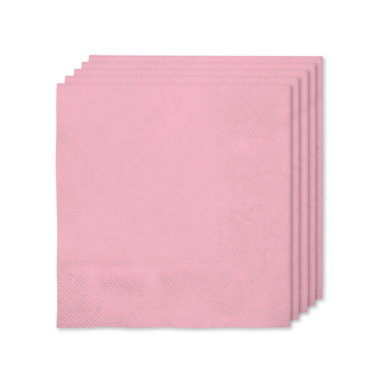 Op deze afbeelding zie je een Decoratie, van het merk Funidelia. 16 Baby Roze Servetten 33x33cm