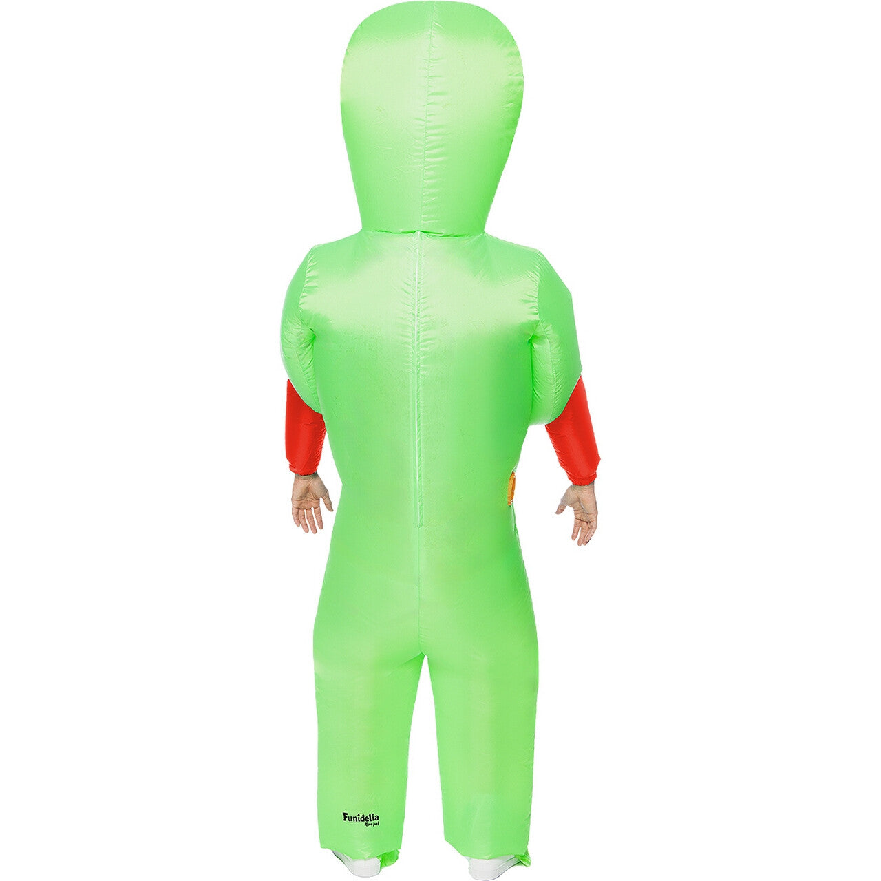 Op deze afbeelding zie je een Kostuums, van het merk Funidelia. Ontvoerd Door Een Opblaasbare Alien Kostuum