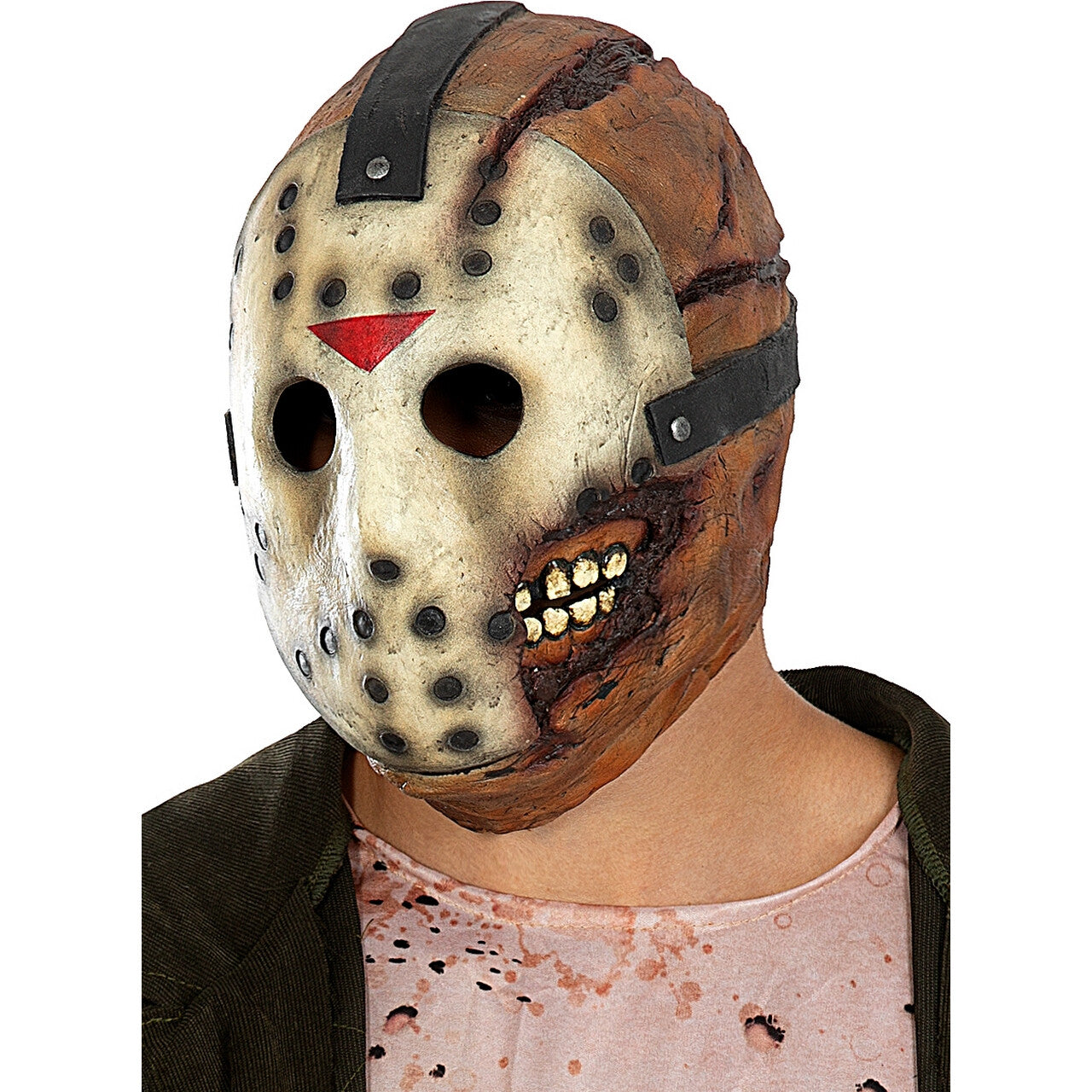 Op deze afbeelding zie je een Accessoires, van het merk Funidelia. Latex Masker Jason
