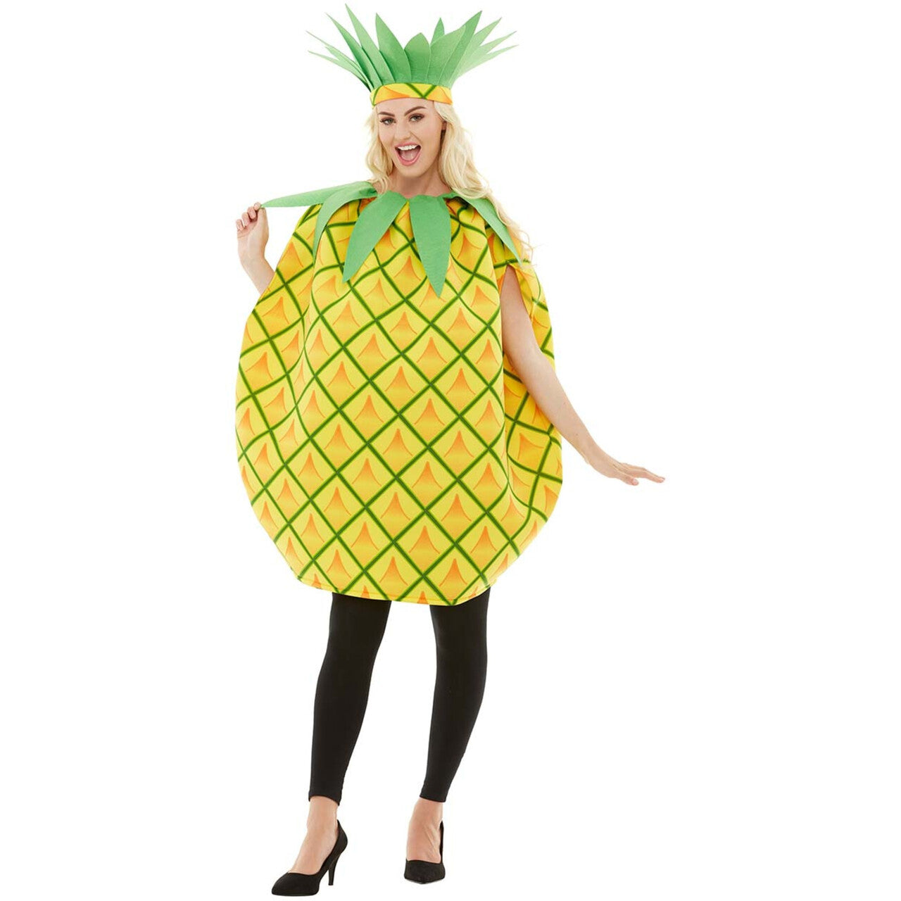 Op deze afbeelding zie je een Kostuums, van het merk Funidelia. Je Doet Me Pineapple Ananas Kostuum