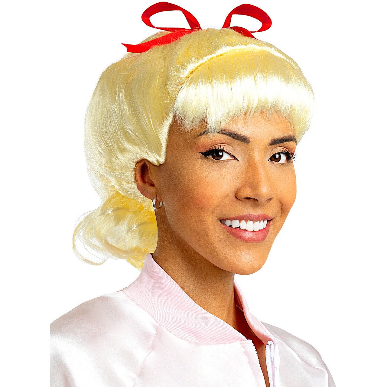 Op deze afbeelding zie je een Accessoires, van het merk Funidelia. Jaren 50 Pruik Met Pony Monika