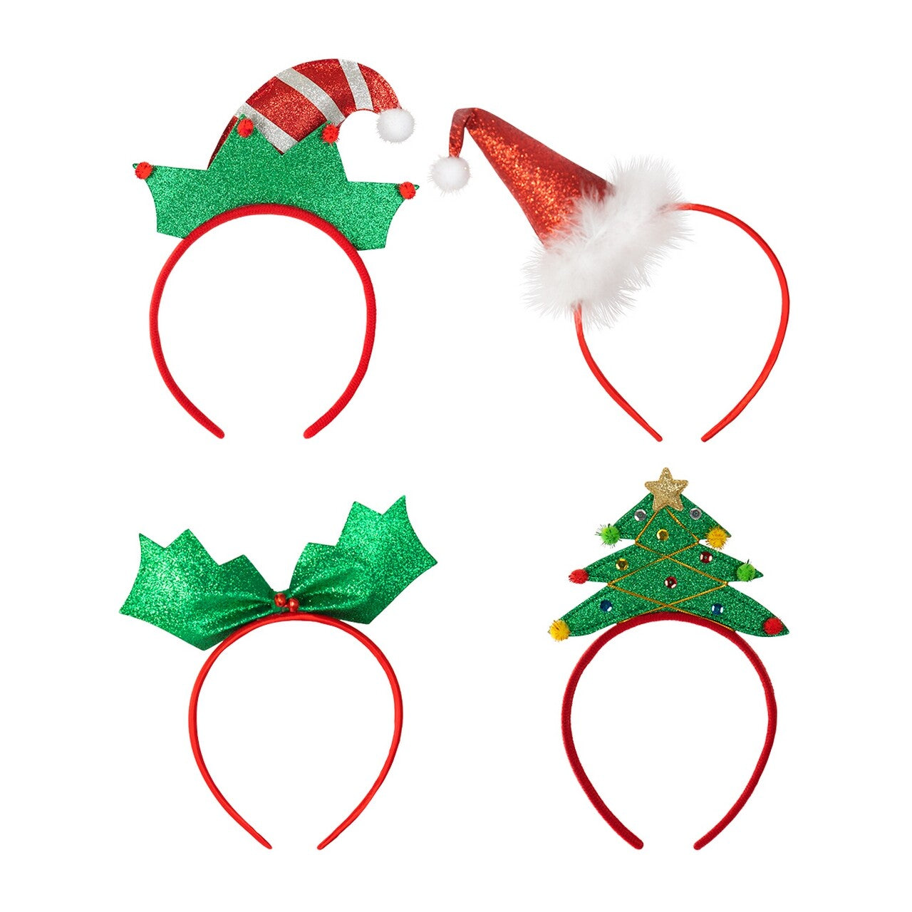 Op deze afbeelding zie je een Accessoires, van het merk Funidelia. Christmas Headband Kit