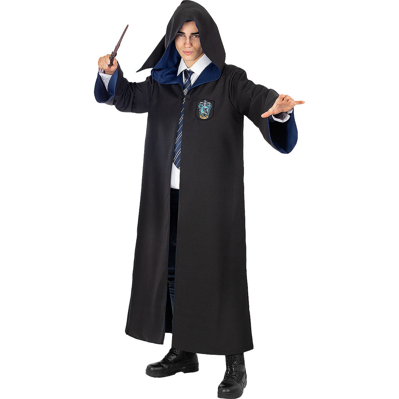 Op deze afbeelding zie je een Kostuums, van het merk Funidelia. Ravenclaw Gewaad Diamond Edition Kostuum