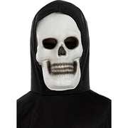 Op deze afbeelding zie je een Accessoires, van het merk Funidelia. Skelet Doodshoofd Masker Kind