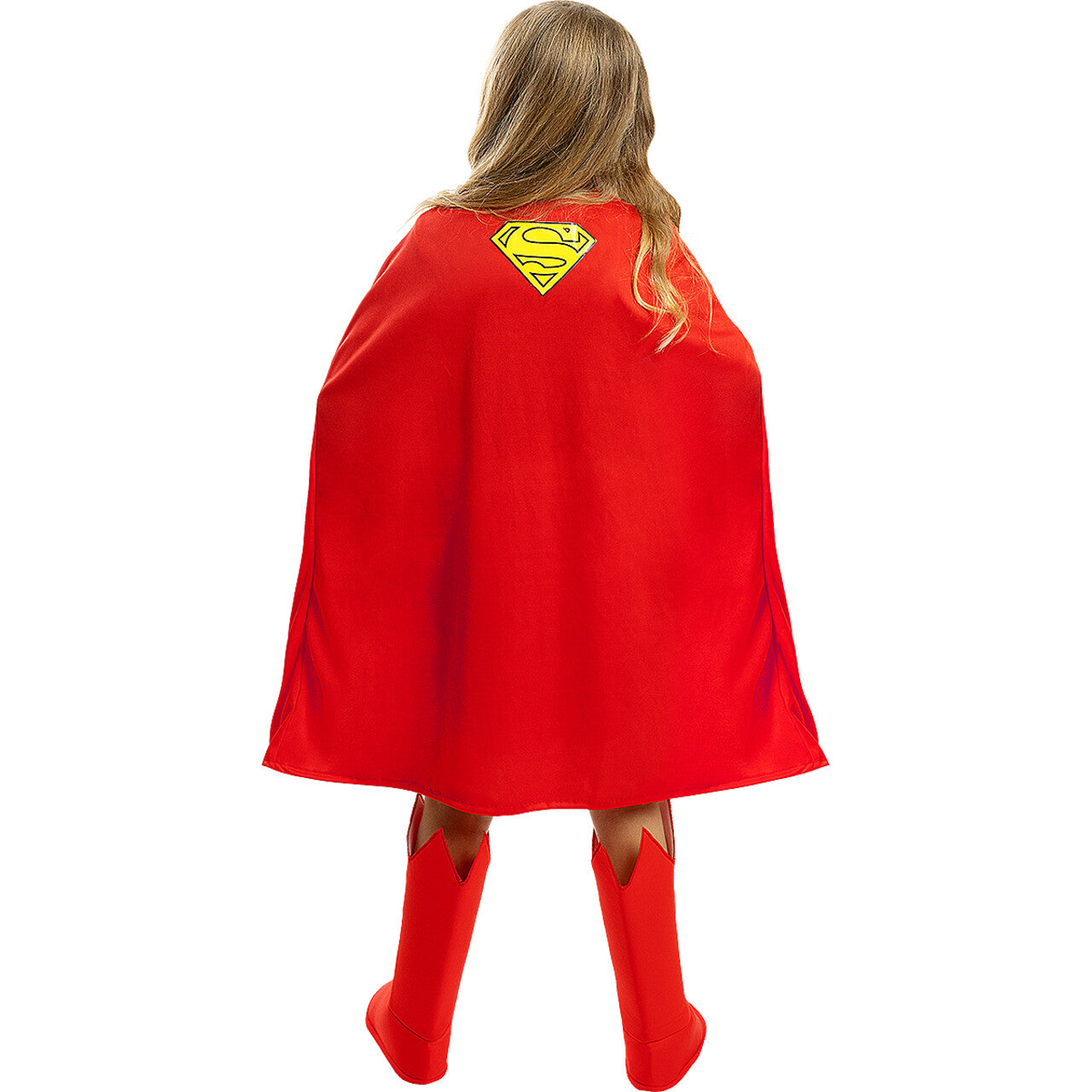 Op deze afbeelding zie je een Kostuums, van het merk Funidelia. Jonge Superheldin Supergirl™ Kind Meisje Kostuum