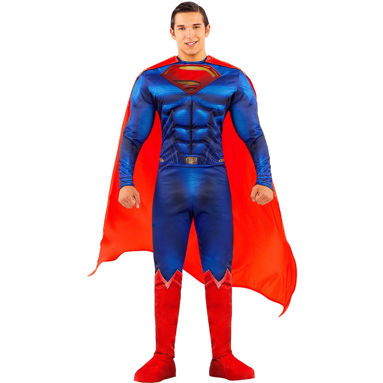 Op deze afbeelding zie je een Kostuums, van het merk Funidelia. Superman Met Geborduurd Logo Kostuum