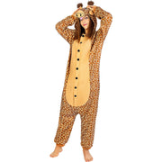 Op deze afbeelding zie je een Kostuums, van het merk Funidelia. Giraf Onesie Steek Je Nek Uit Kostuum