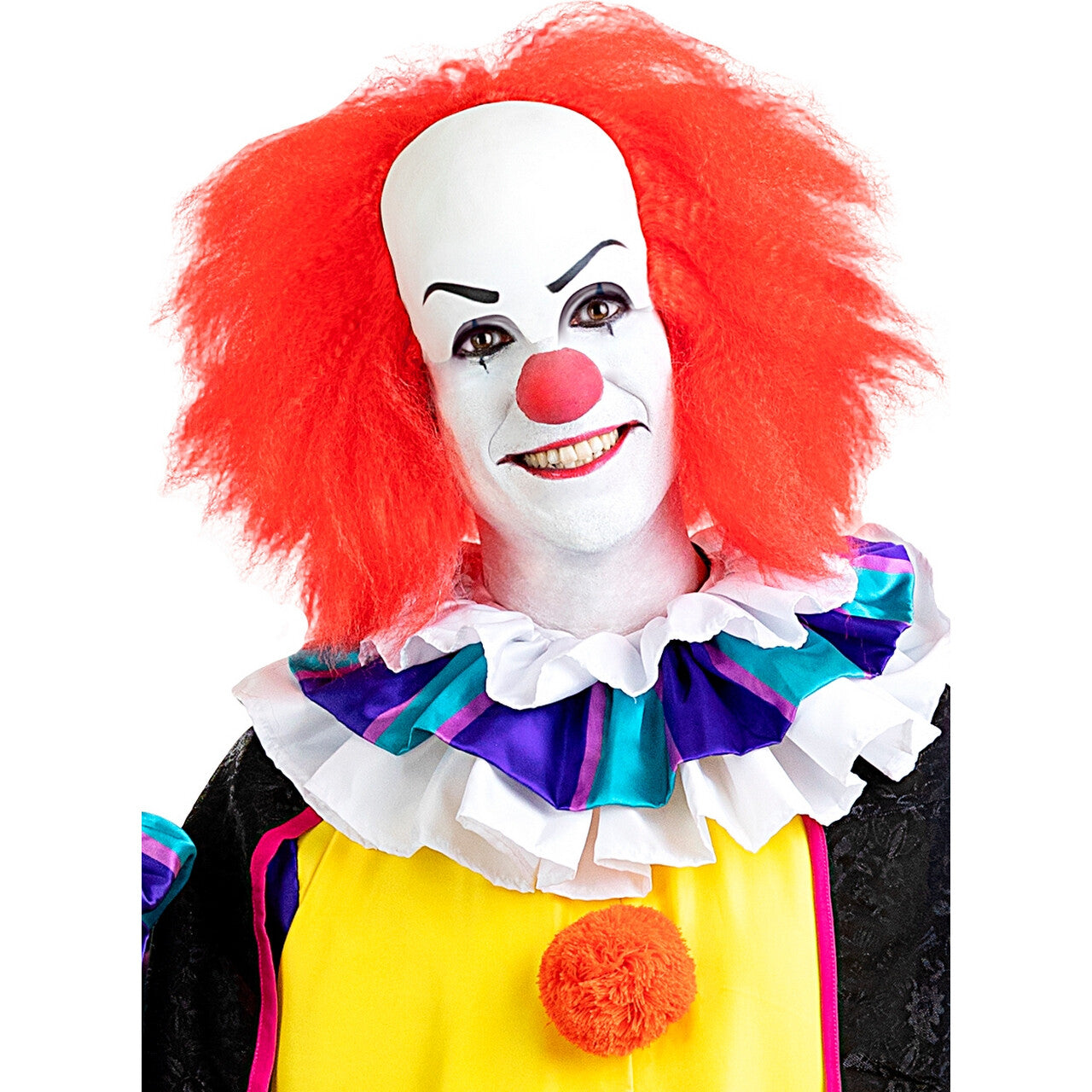 Op deze afbeelding zie je een Accessoires, van het merk Funidelia. Gekke Enge Clown Penny Wise Pruik