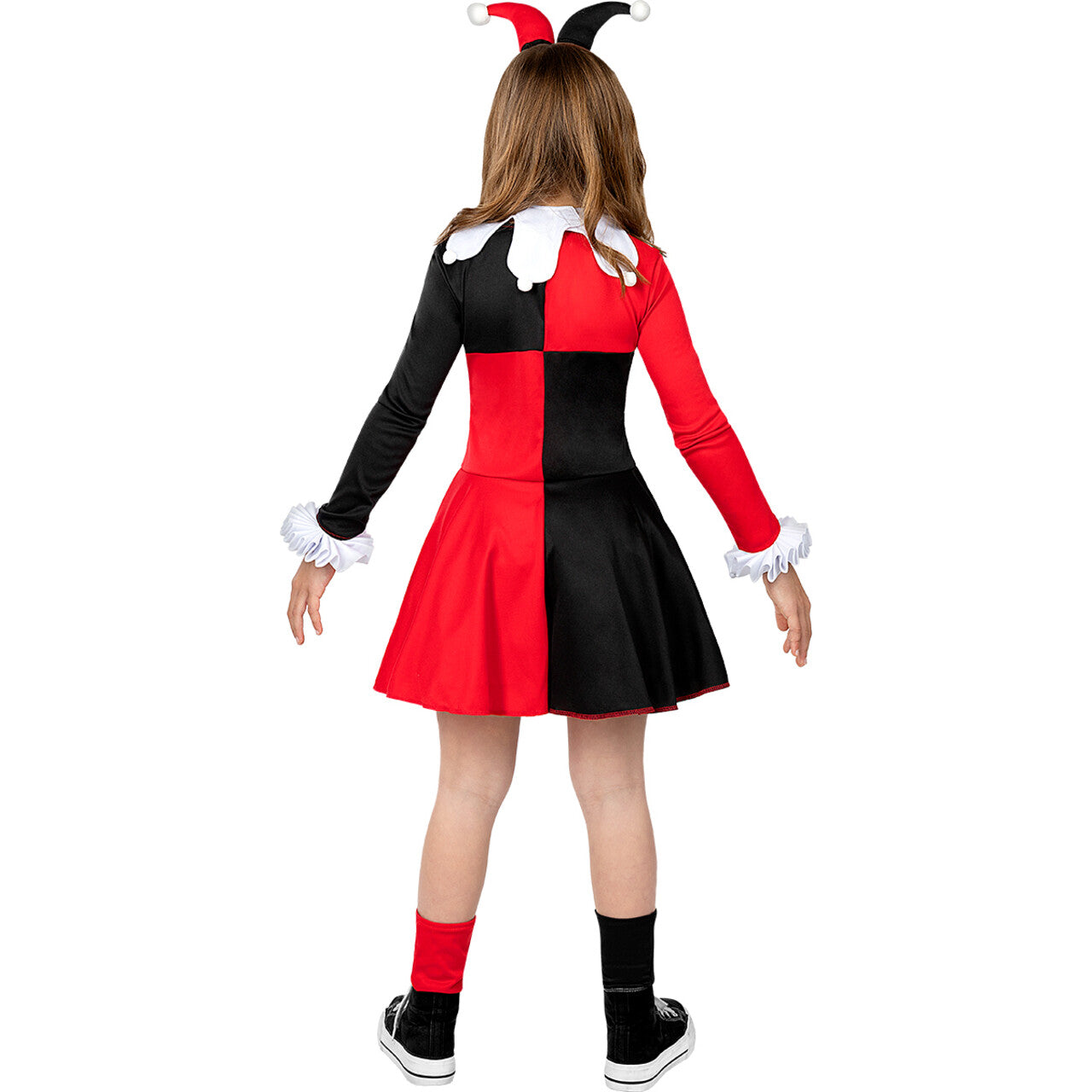 Op deze afbeelding zie je een Kostuums, van het merk Funidelia. Harley Quinn Geschifte Jongedame Meisje Kostuum