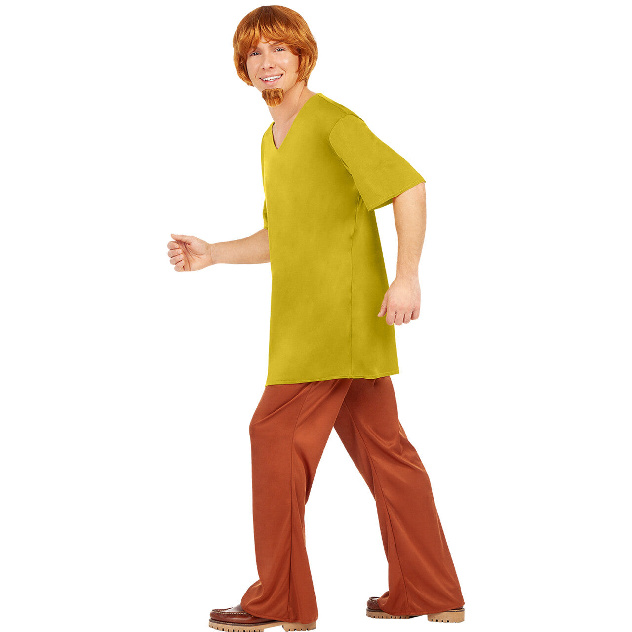 Op deze afbeelding zie je een Kostuums, van het merk Funidelia. Mystery Inc Shaggy Scooby Doo Man Kostuum