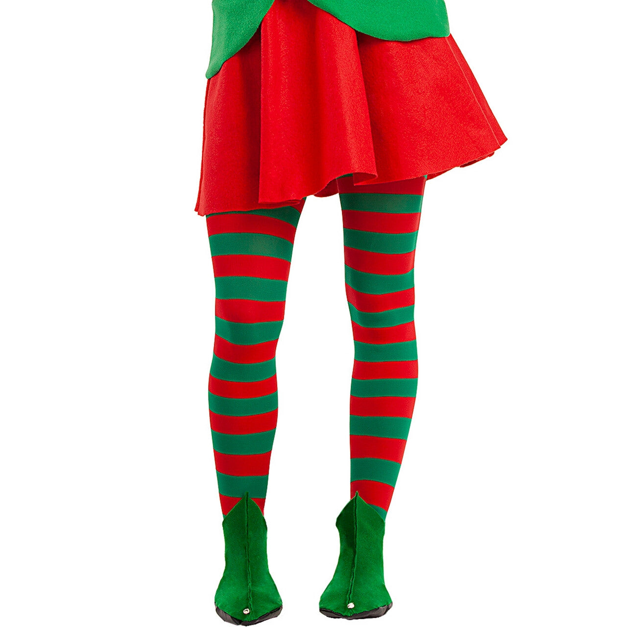 Op deze afbeelding zie je een Accessoires, van het merk Funidelia. Groene Elven Schoenen