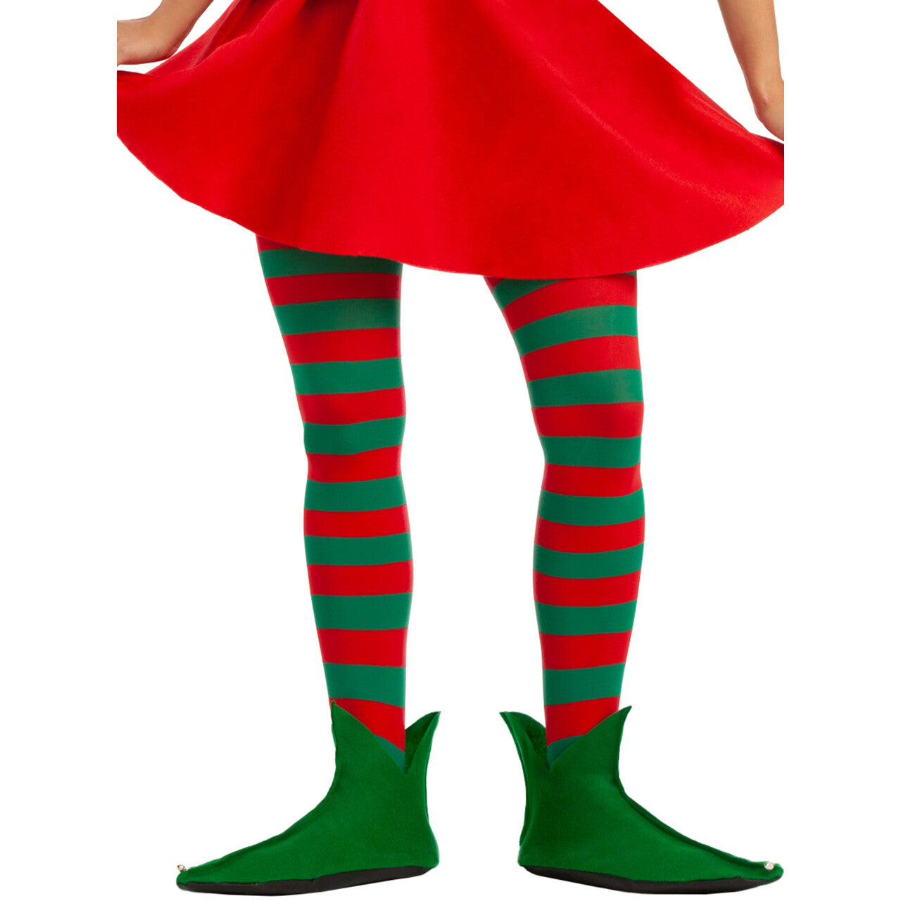 Op deze afbeelding zie je een Accessoires, van het merk Funidelia. Groene Elven Schoenen