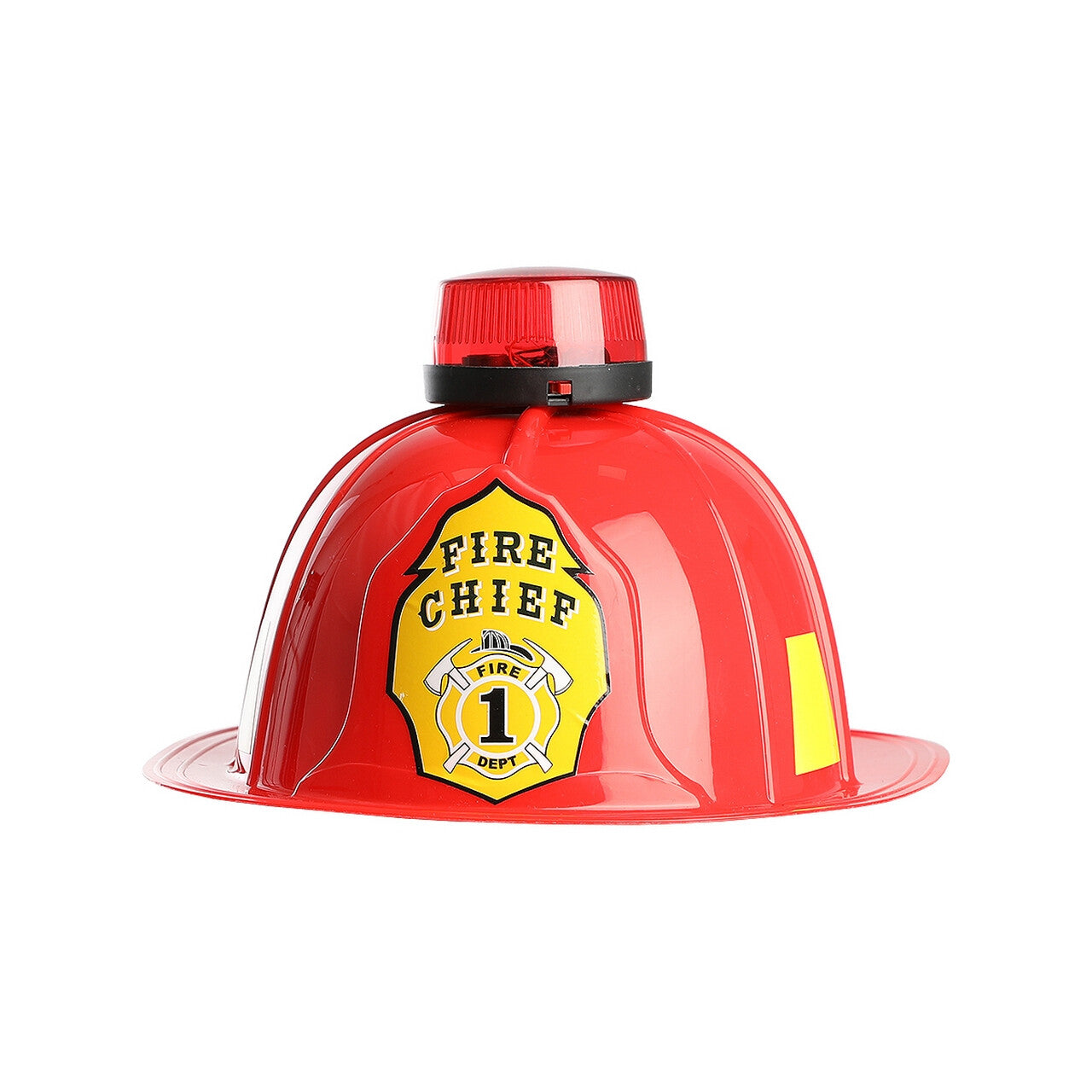 Op deze afbeelding zie je een Accessoires, van het merk Funidelia. Fire Chief Helm Met Sirene En Licht