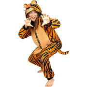 Op deze afbeelding zie je een Kostuums, van het merk Funidelia. Niet Te Temmen Wilde Tijger Tiger Lilly Kostuum