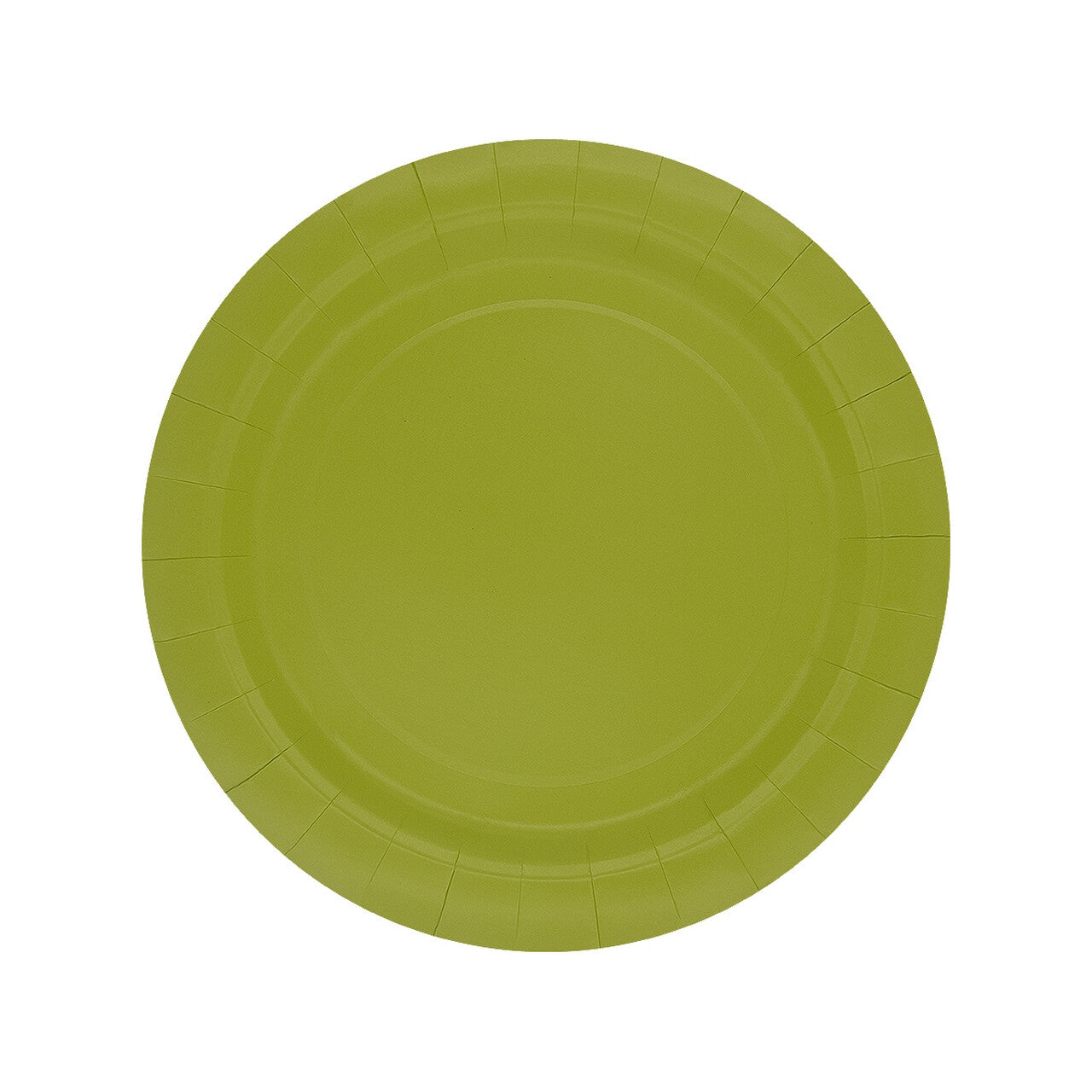 Op deze afbeelding zie je een Decoratie, van het merk Funidelia. Lime Groen Borden 8 Stuks 23 Centimeter
