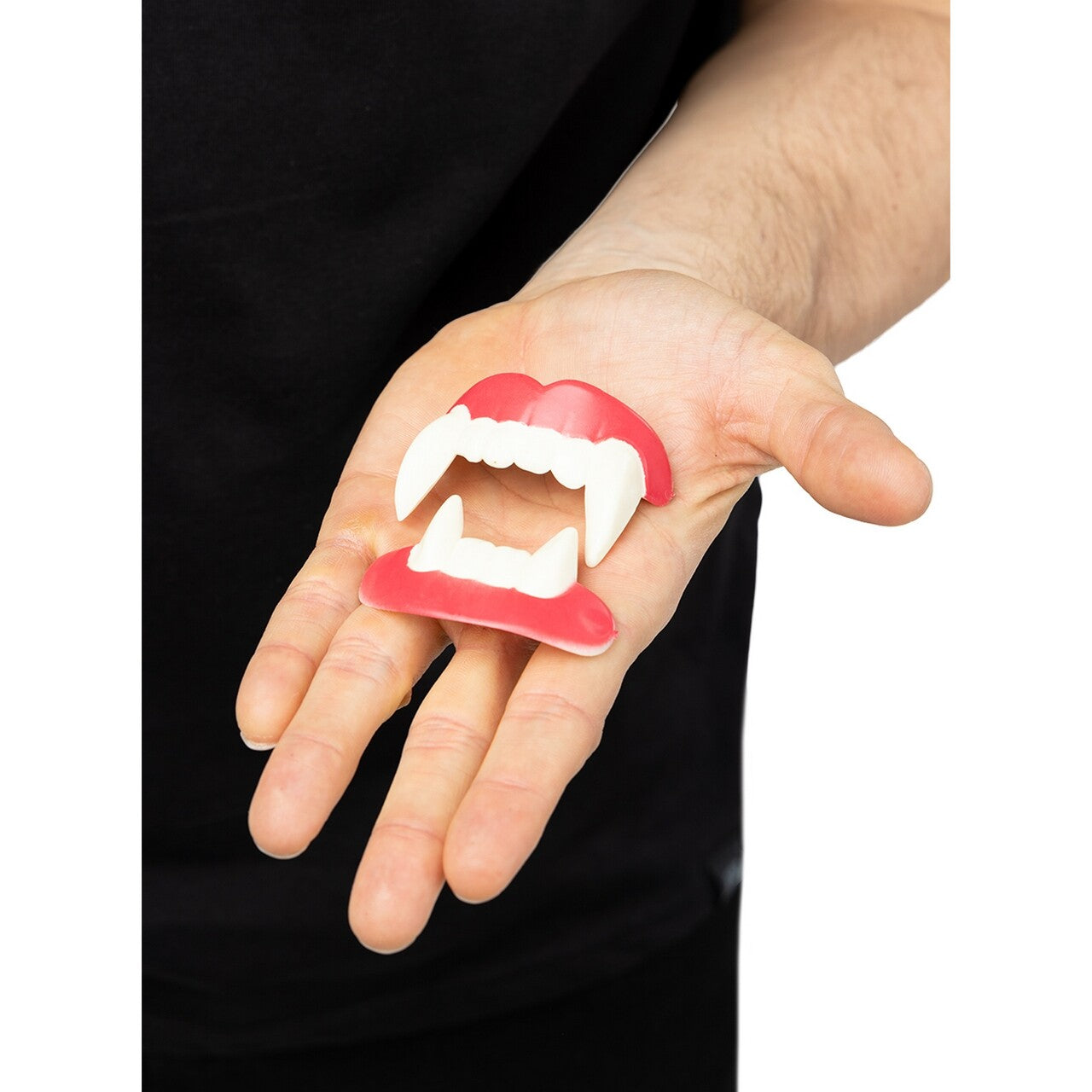 Op deze afbeelding zie je een Accessoires, van het merk Funidelia. Vampire Denture For Adults