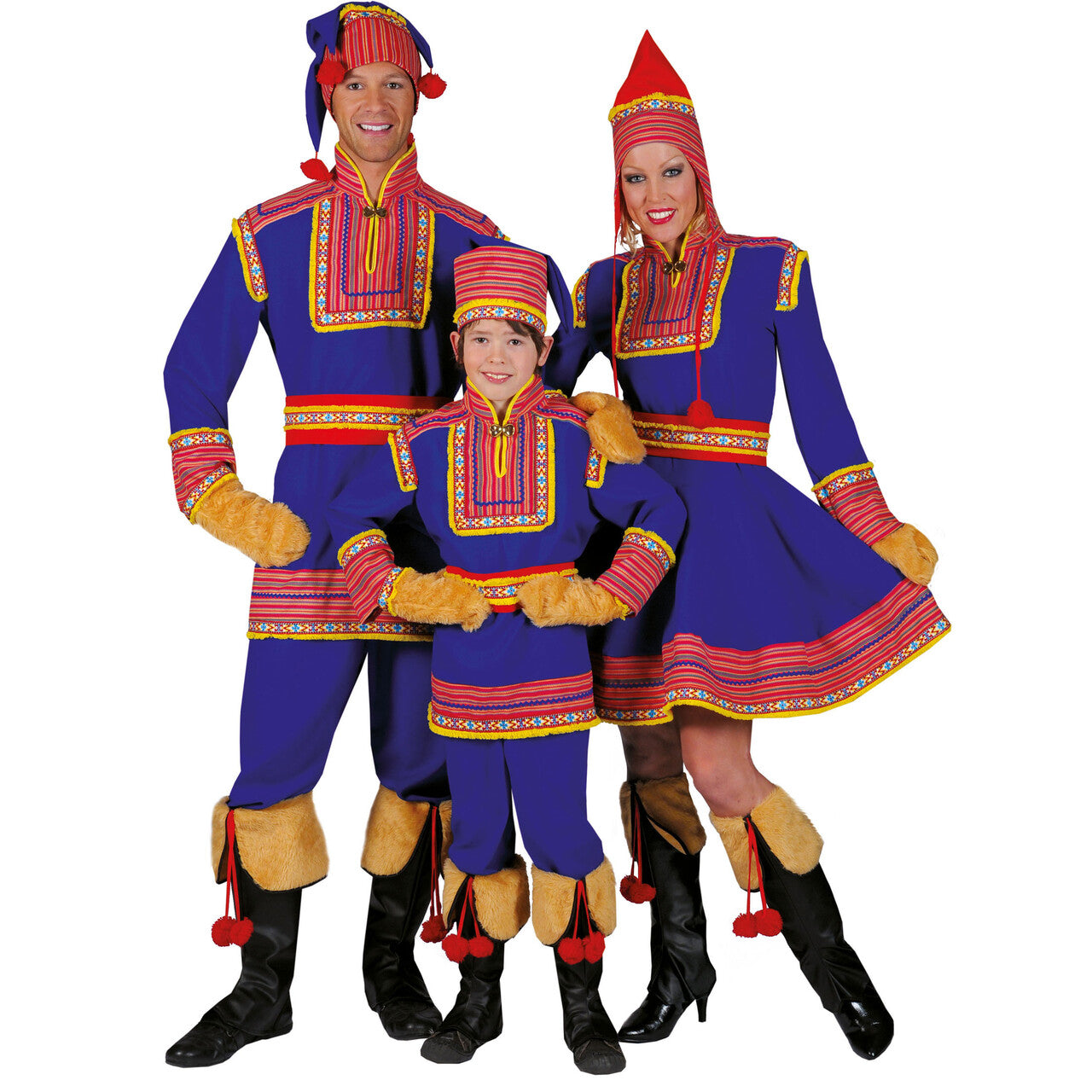 Op deze afbeelding zie je een Kostuums, van het merk Funny Fashion. Saami De Tartaar Kind Jongen Kostuum