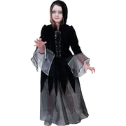 Op deze afbeelding zie je een Kostuums, van het merk Funny Fashion. Gothica Dame Meisje Kostuum