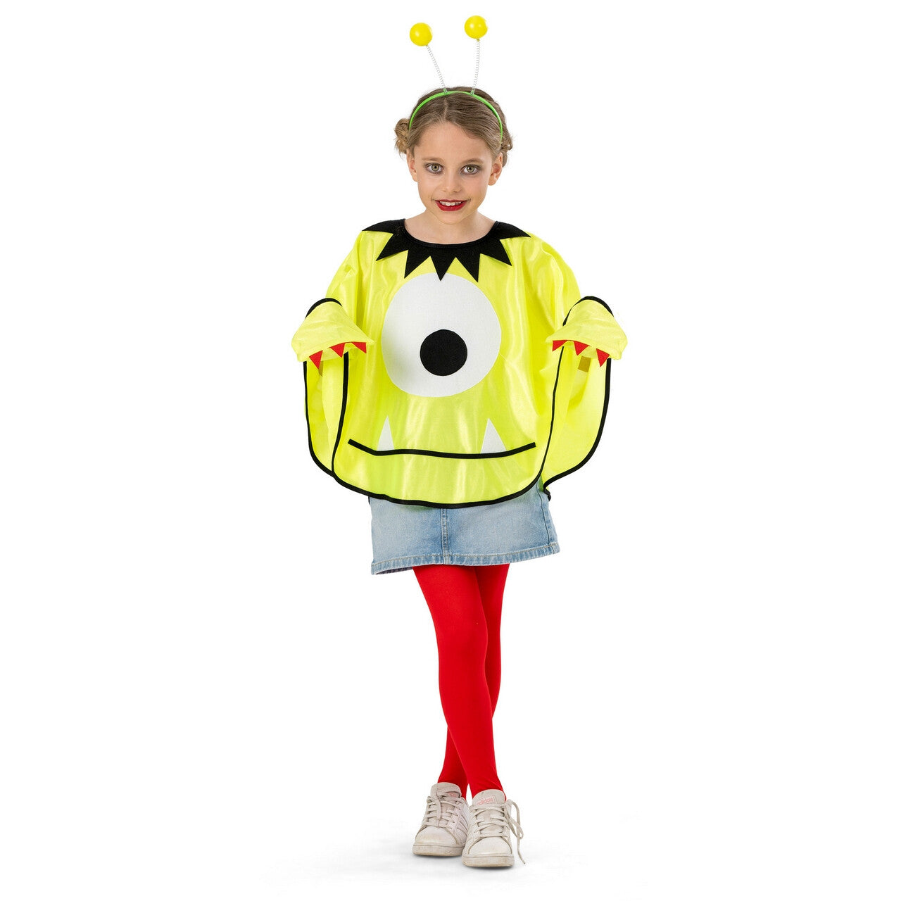 Op deze afbeelding zie je een Kostuums, van het merk Funny Fashion. Geel Grappig Monster Molly Kind