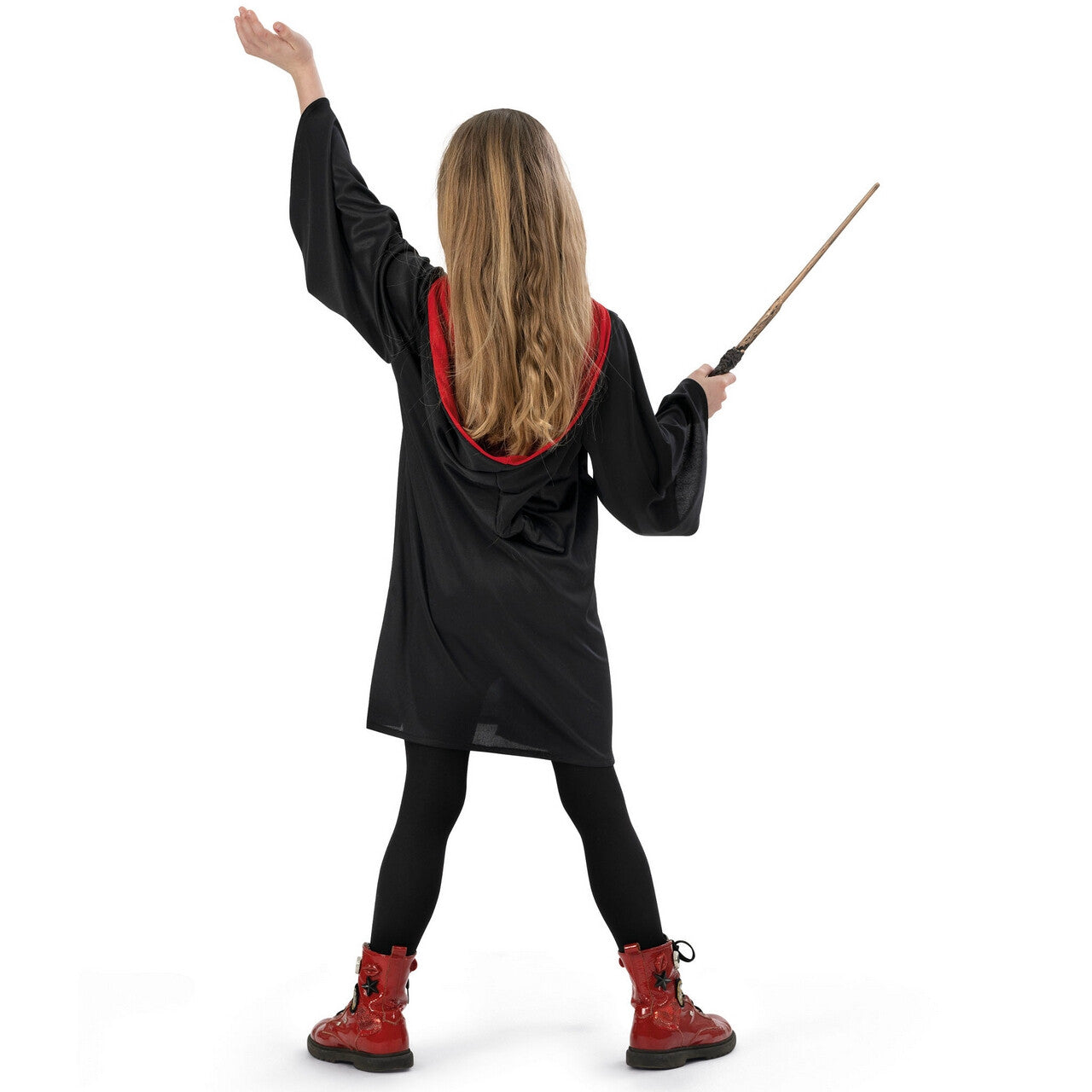Op deze afbeelding zie je een Kostuums, van het merk Funny Fashion. Hermelien IJverige Student Van De Magieschool Meisje Kostuum