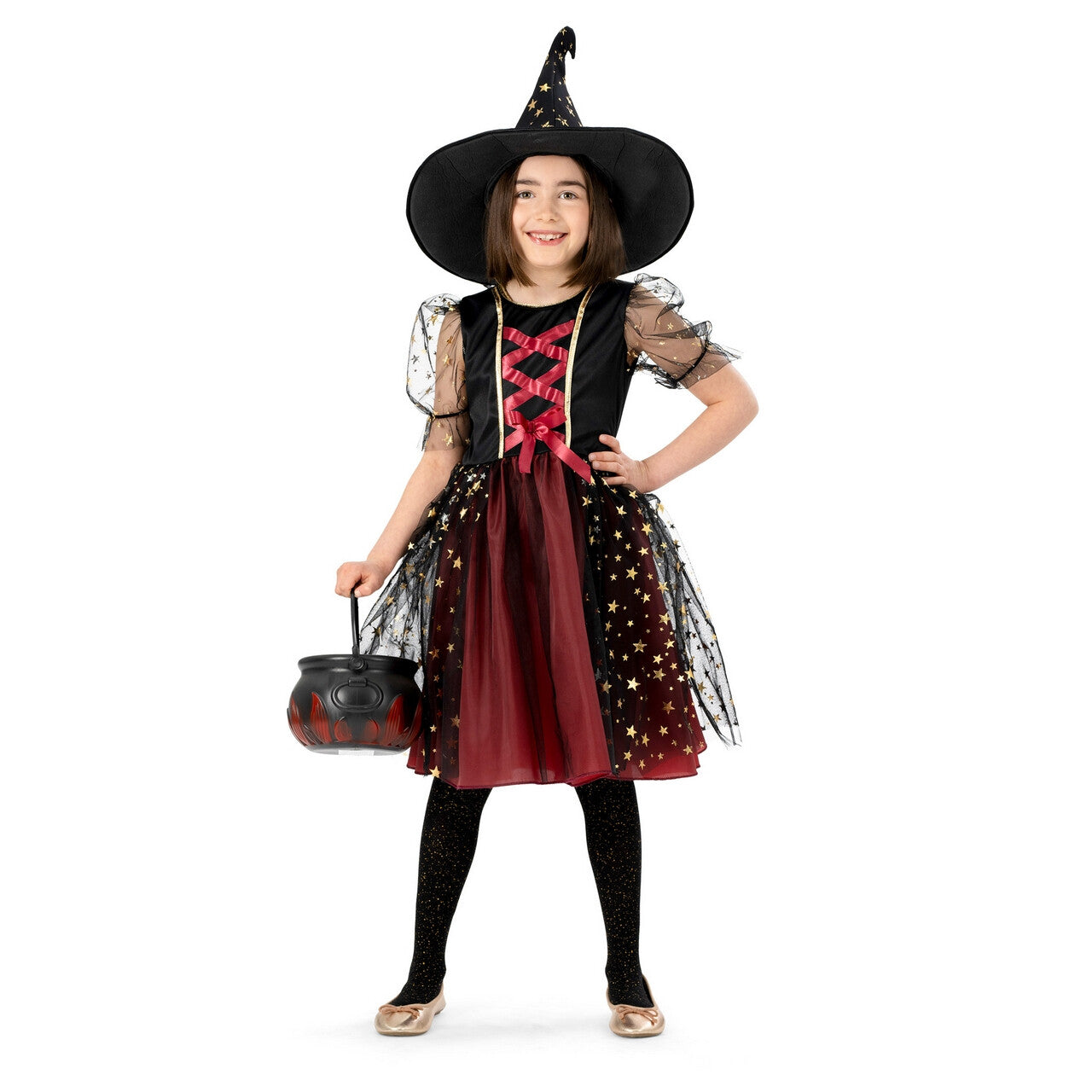 Op deze afbeelding zie je een Kostuums, van het merk Funny Fashion. Eternity Heks Van De Sterren Meisje Kostuum