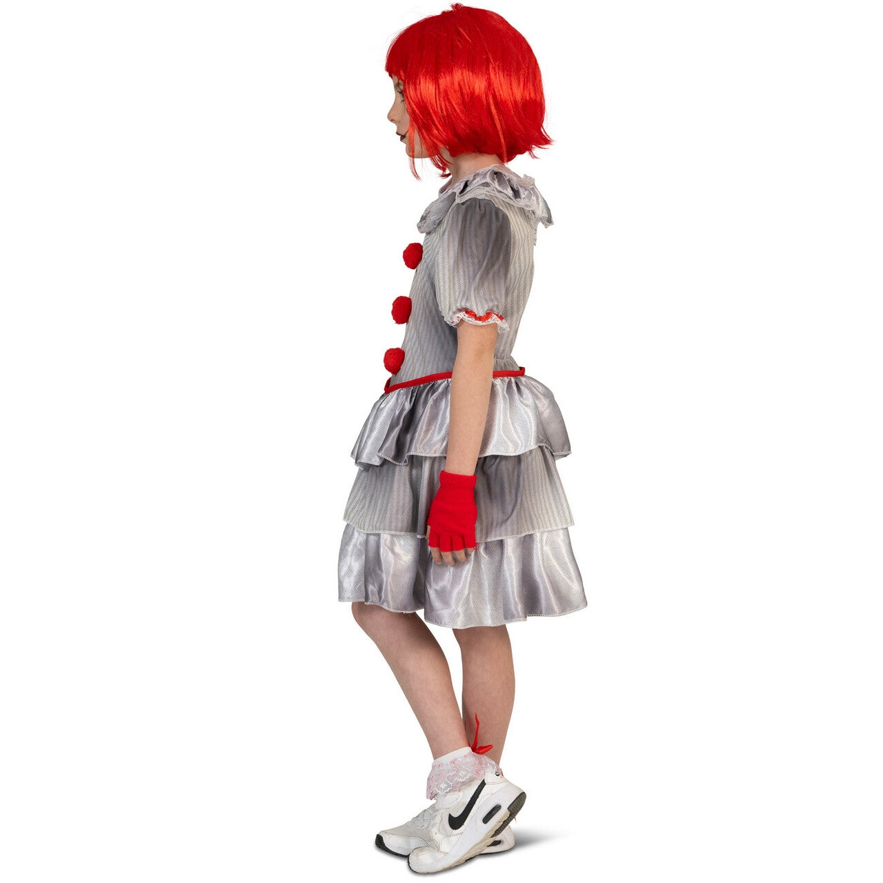 Op deze afbeelding zie je een Kostuums, van het merk Funny Fashion. Deadly Darling Clown Penny Meisje Kostuum